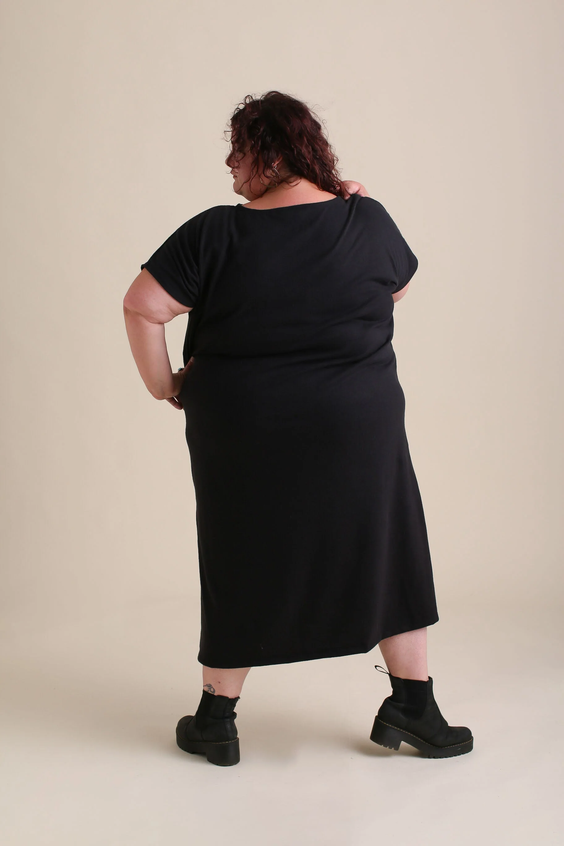Cairo Dress in Graphite - Image 2