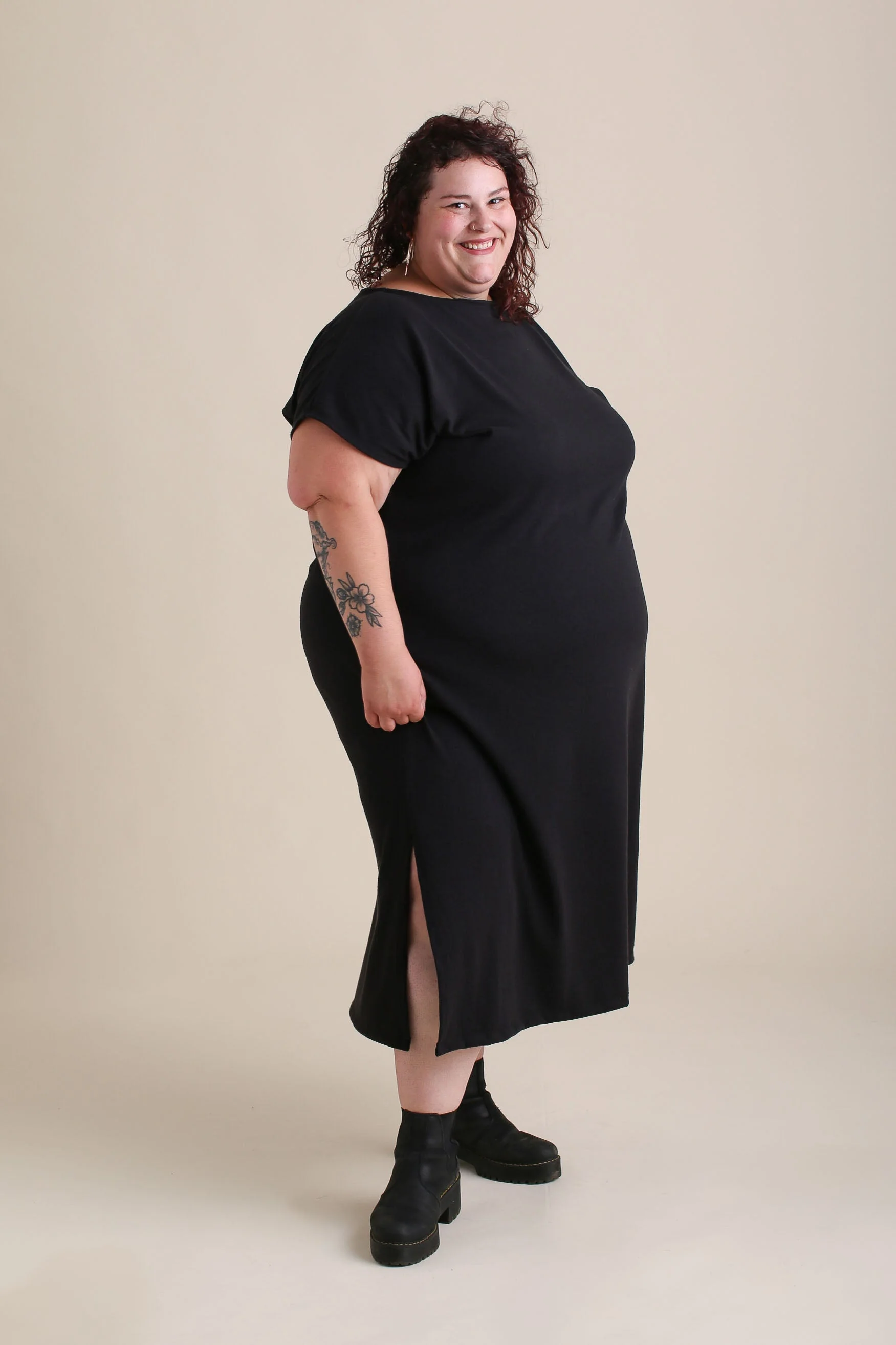 Cairo Dress in Graphite - Image 4