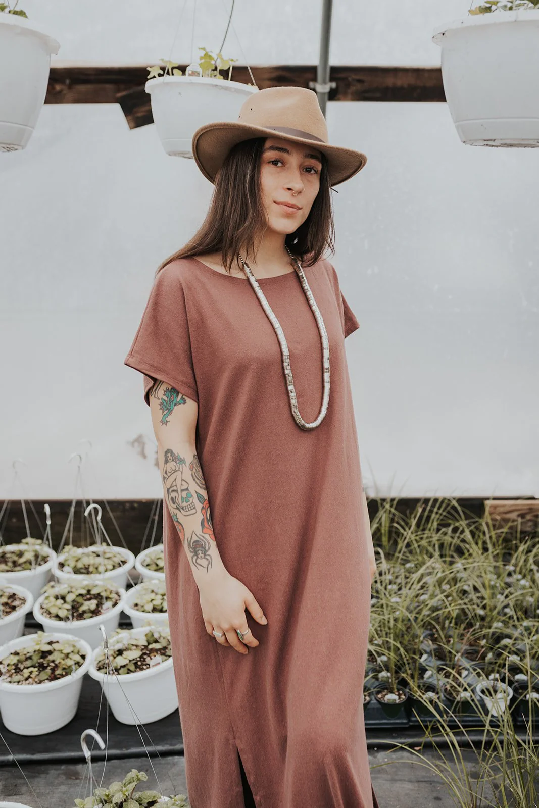Cairo Dress in Russet - Image 5