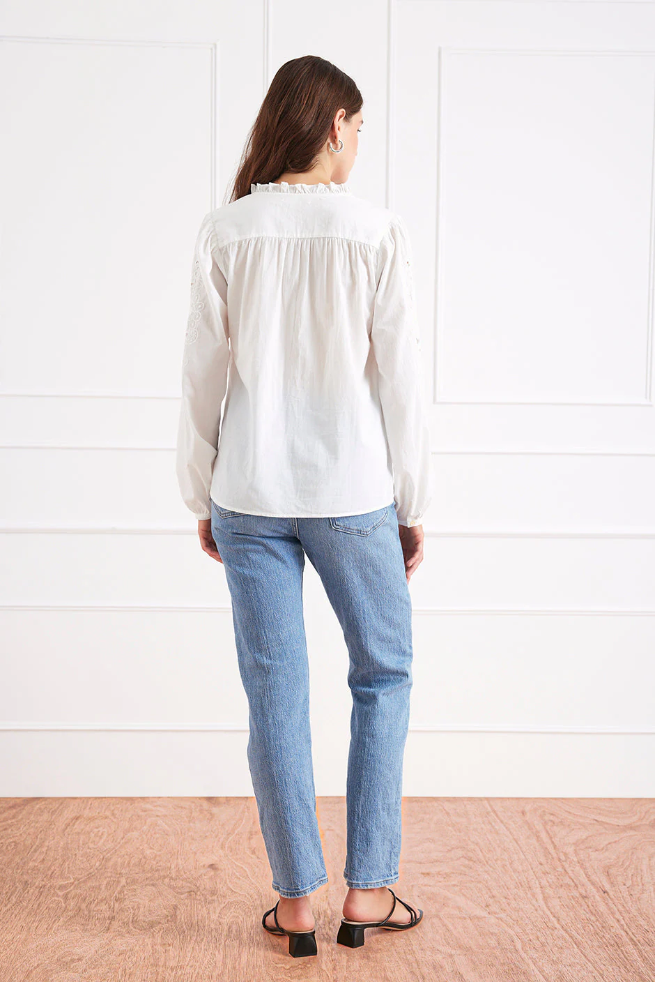 Camilla Blouse in Off White - Image 4