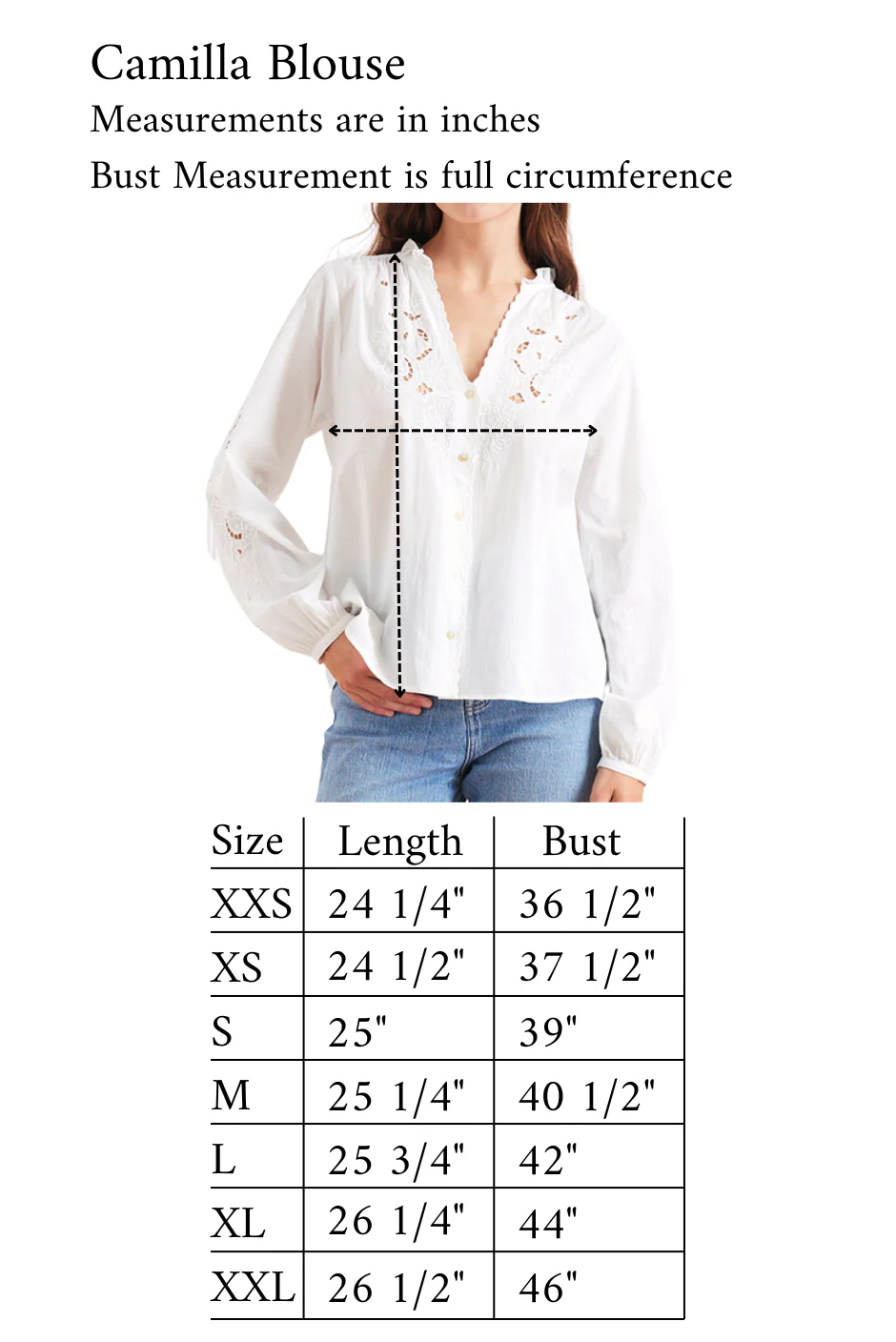Camilla Blouse in Off White - Image 6