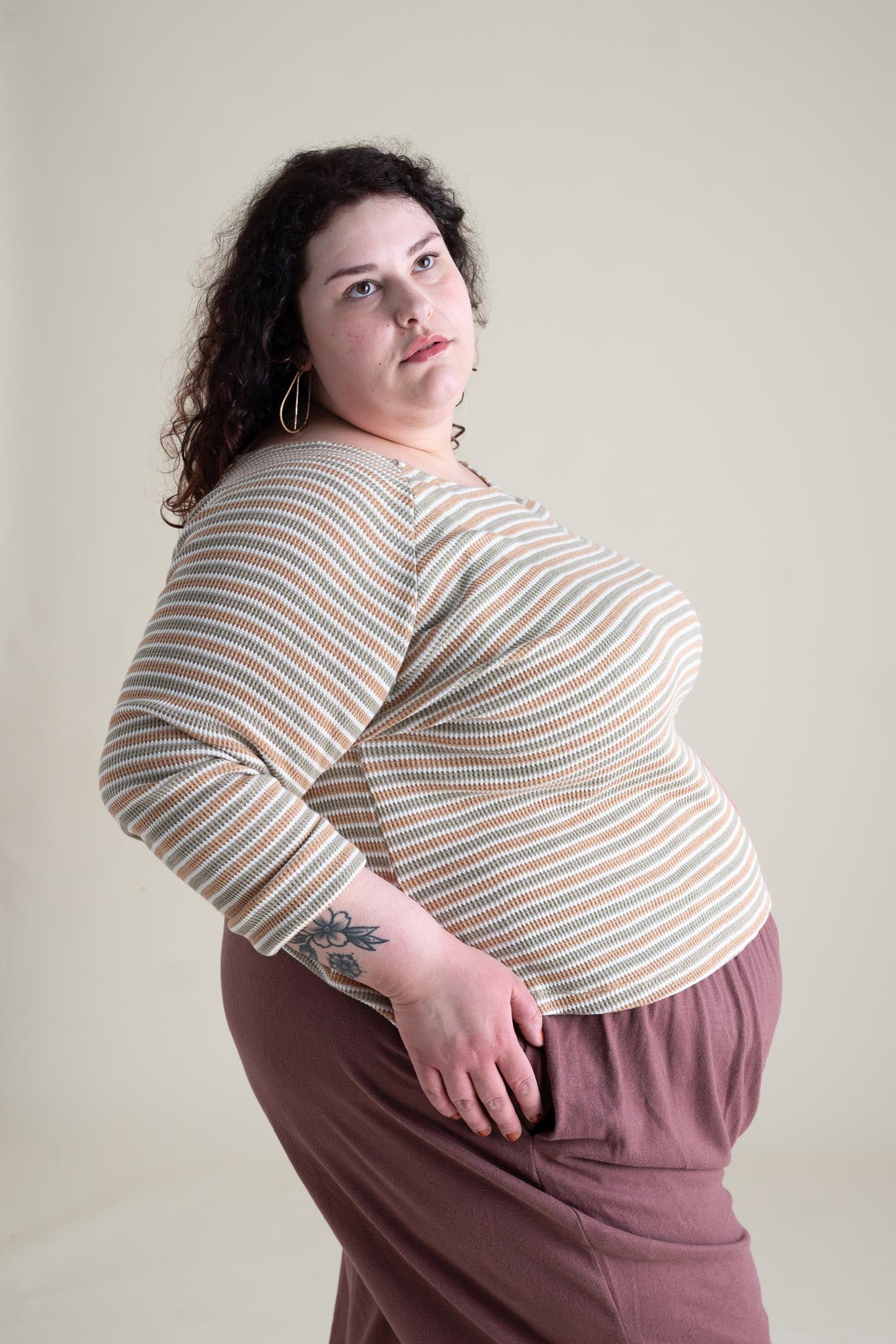 Camp Top in Desert Stripe - Image 4
