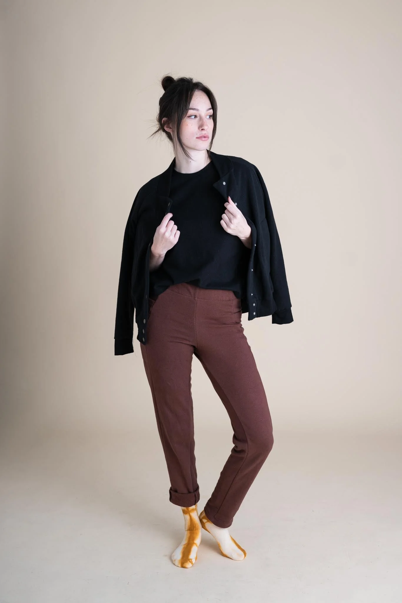 Campfire Pants in Chestnut - Image 2