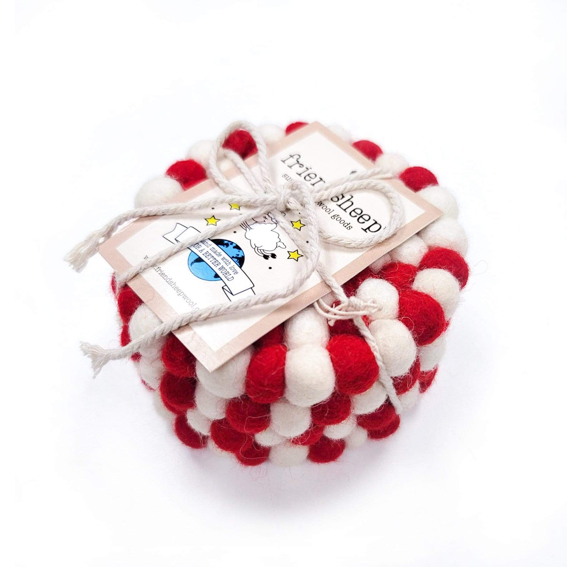 Candy Cane Eco Coasters - Image 3