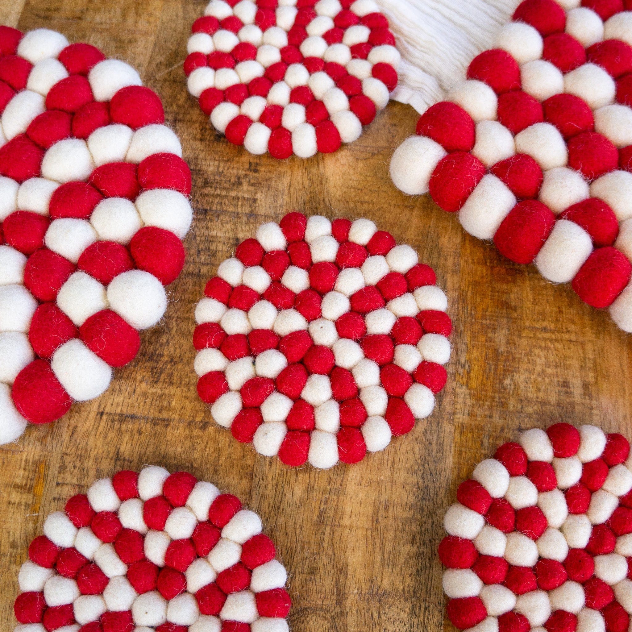 Candy Cane Eco Coasters - Image 4