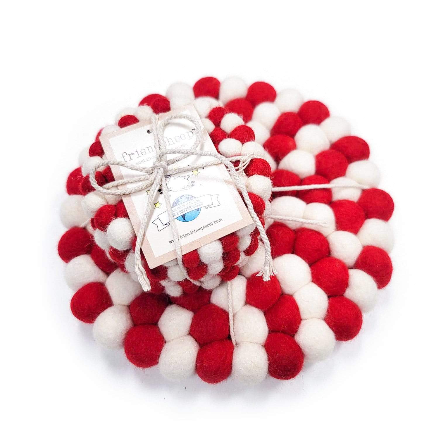 Candy Cane Eco Coasters - Image 5