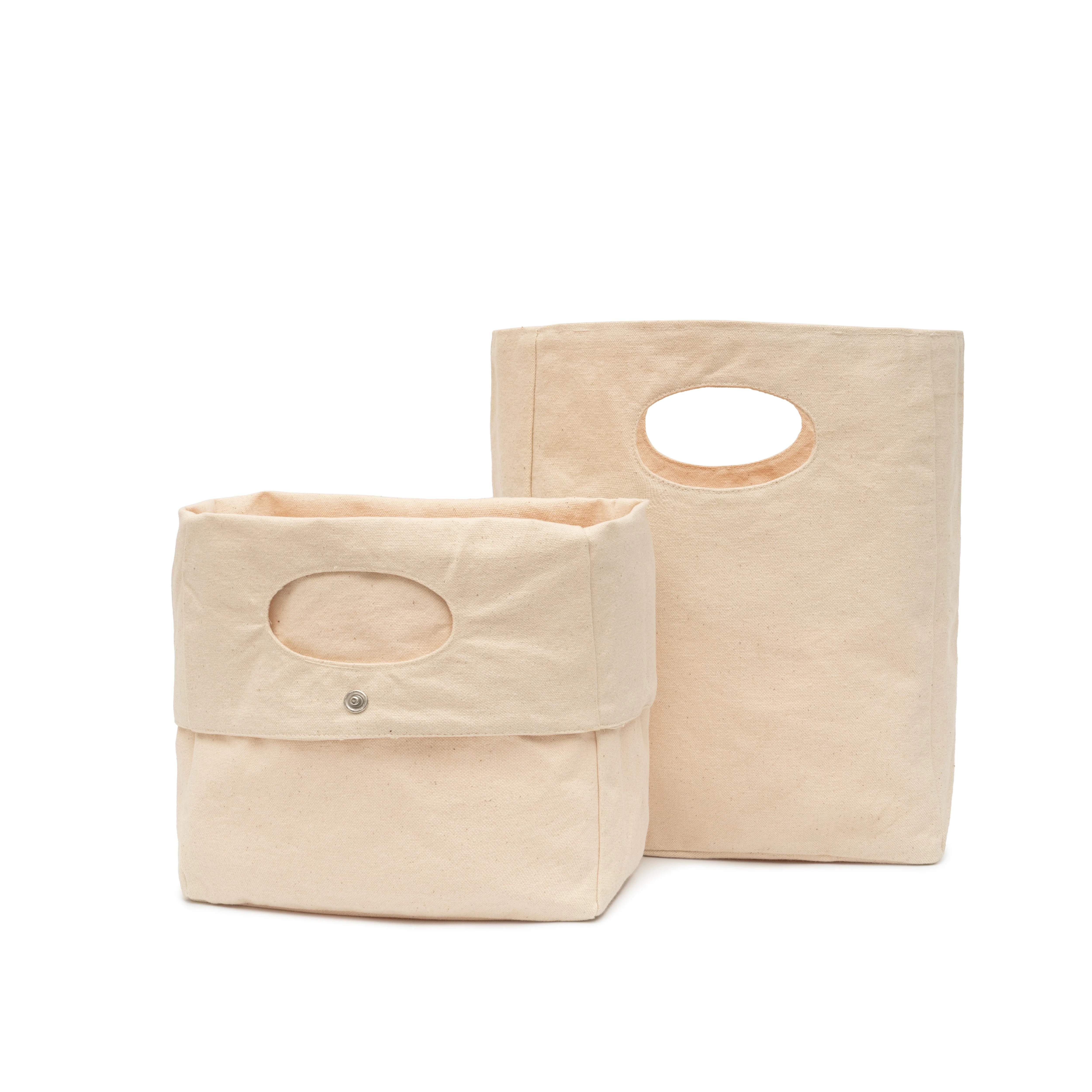 Canvas Basket - Set of 2 - Image 4