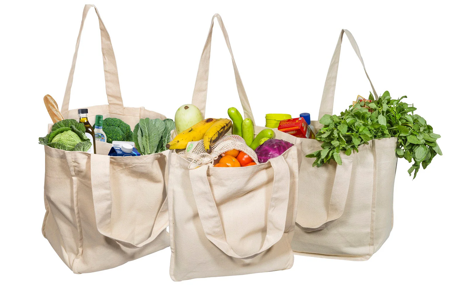 Canvas Grocery Tote Bags - Image 4