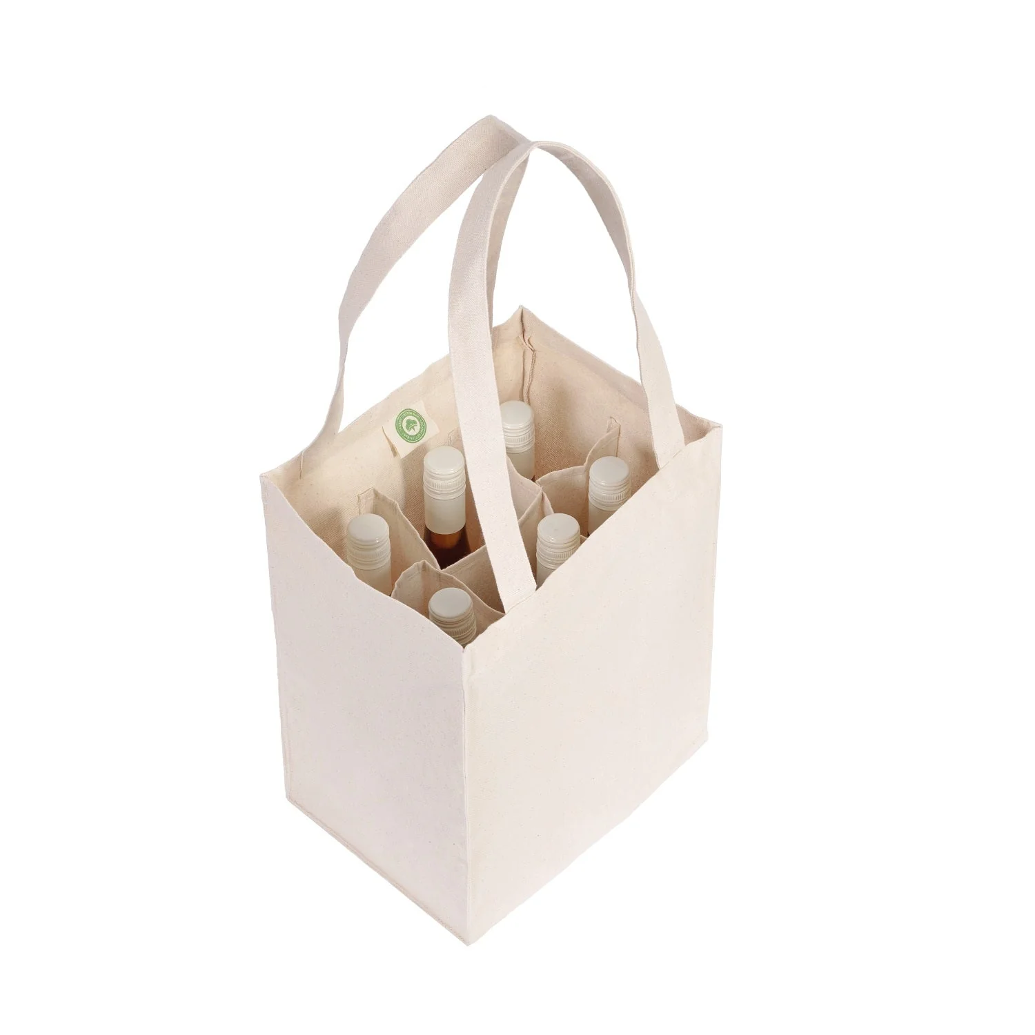 Canvas Wine Tote - Image 4
