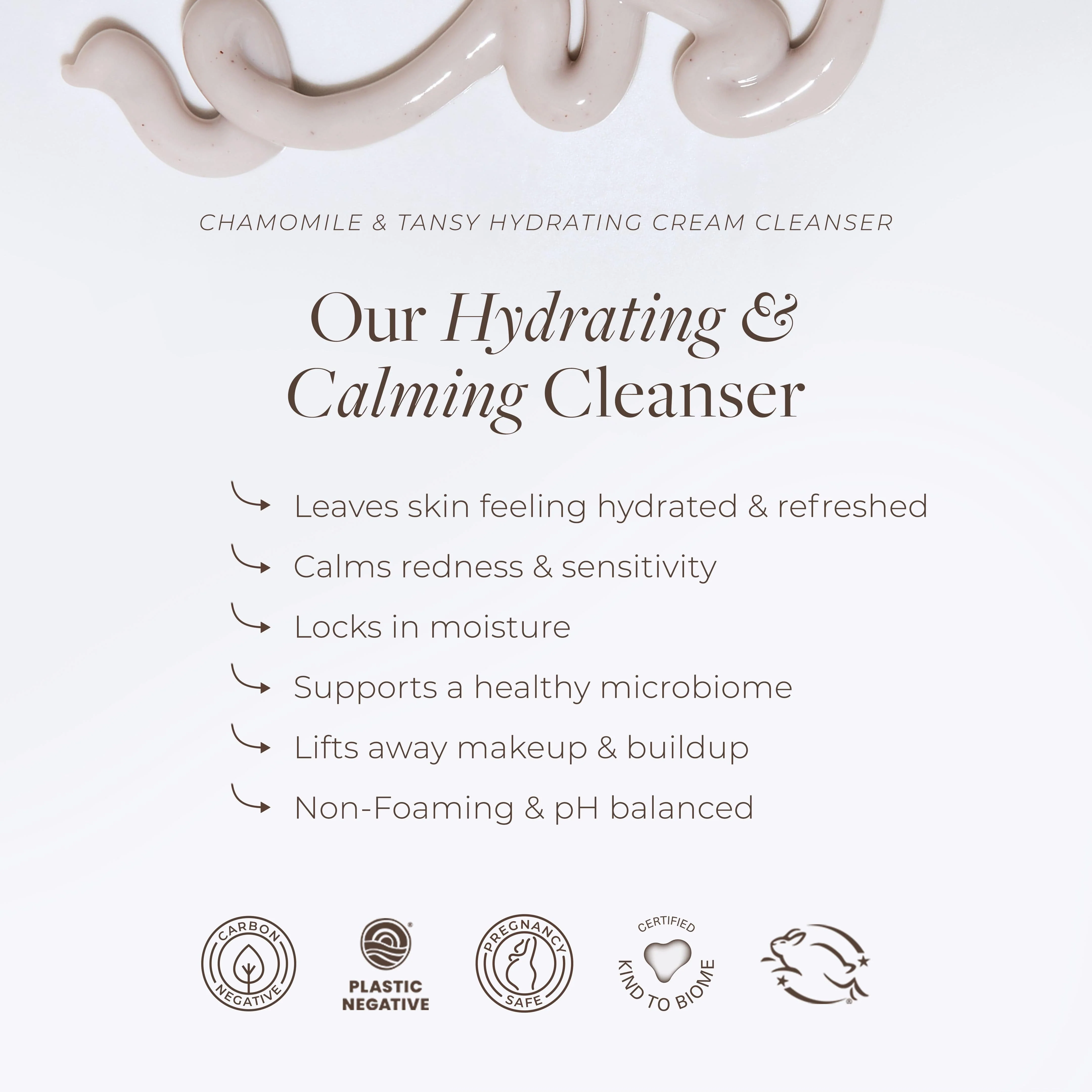 Chamomile & Tansy Hydrating Cream Cleanser - Image 6