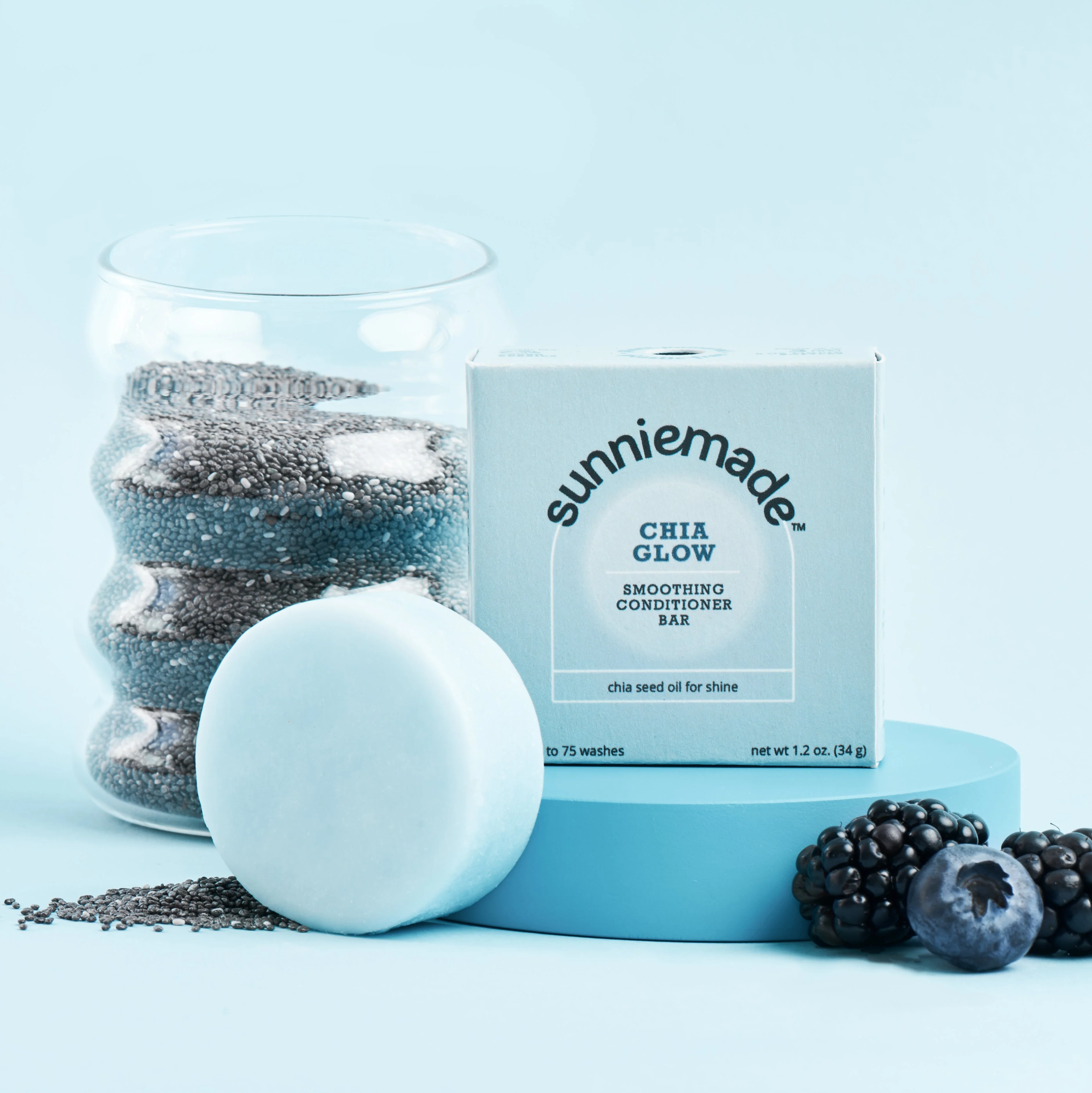 Chia Glow Smoothing Conditioner Bar - Image 2