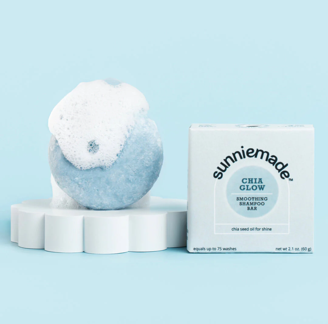 Chia Glow Smoothing Shampoo Bar - Image 3