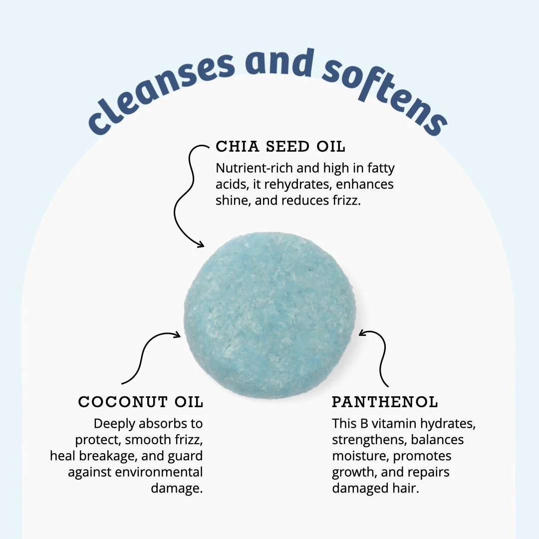 Chia Glow Smoothing Shampoo Bar - Image 5