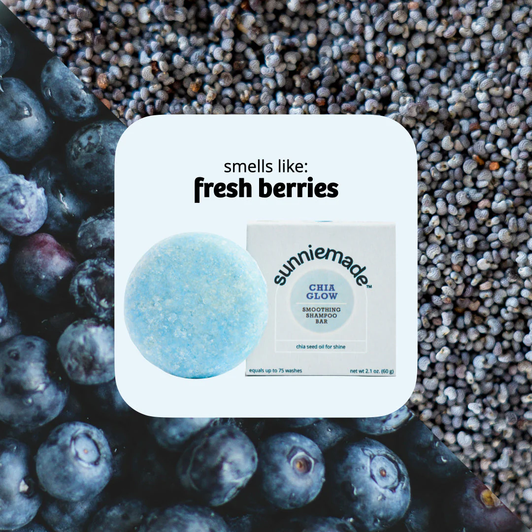 Chia Glow Smoothing Shampoo Bar - Image 6