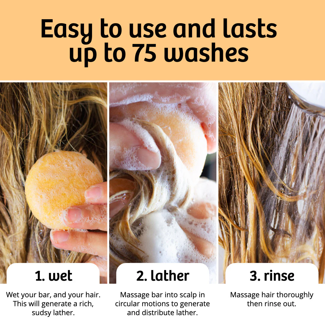 Chia Glow Smoothing Shampoo Bar - Image 8