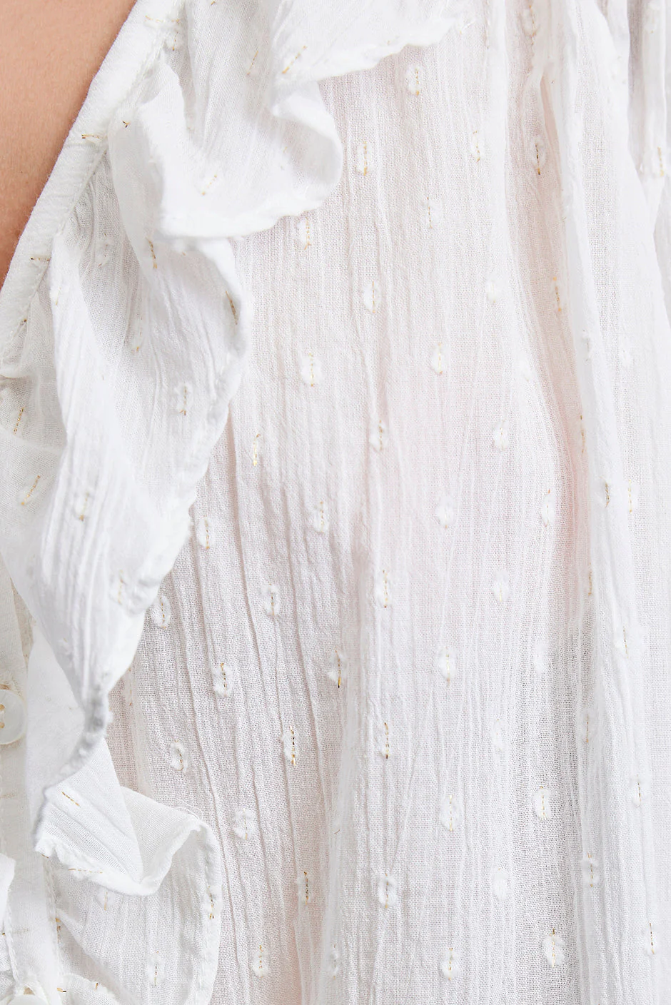 Chloe Shirt in Gold Dust - Image 5