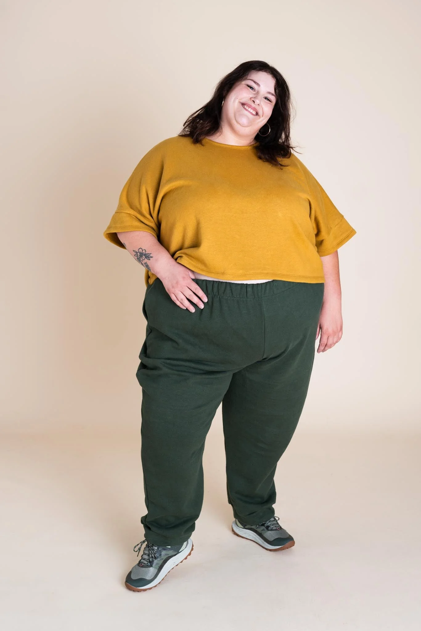 Chloe Tee in Goldenrod - Image 2