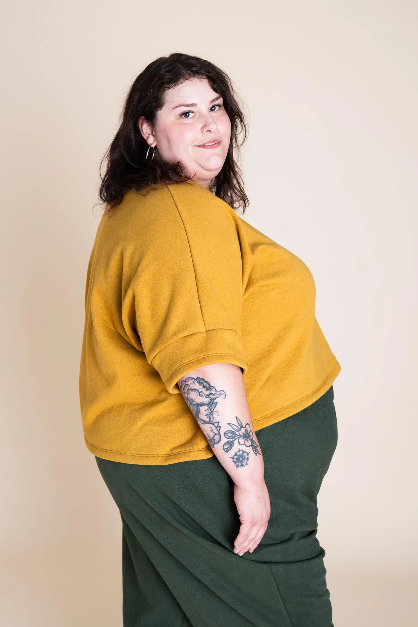 Chloe Tee in Goldenrod - Image 4