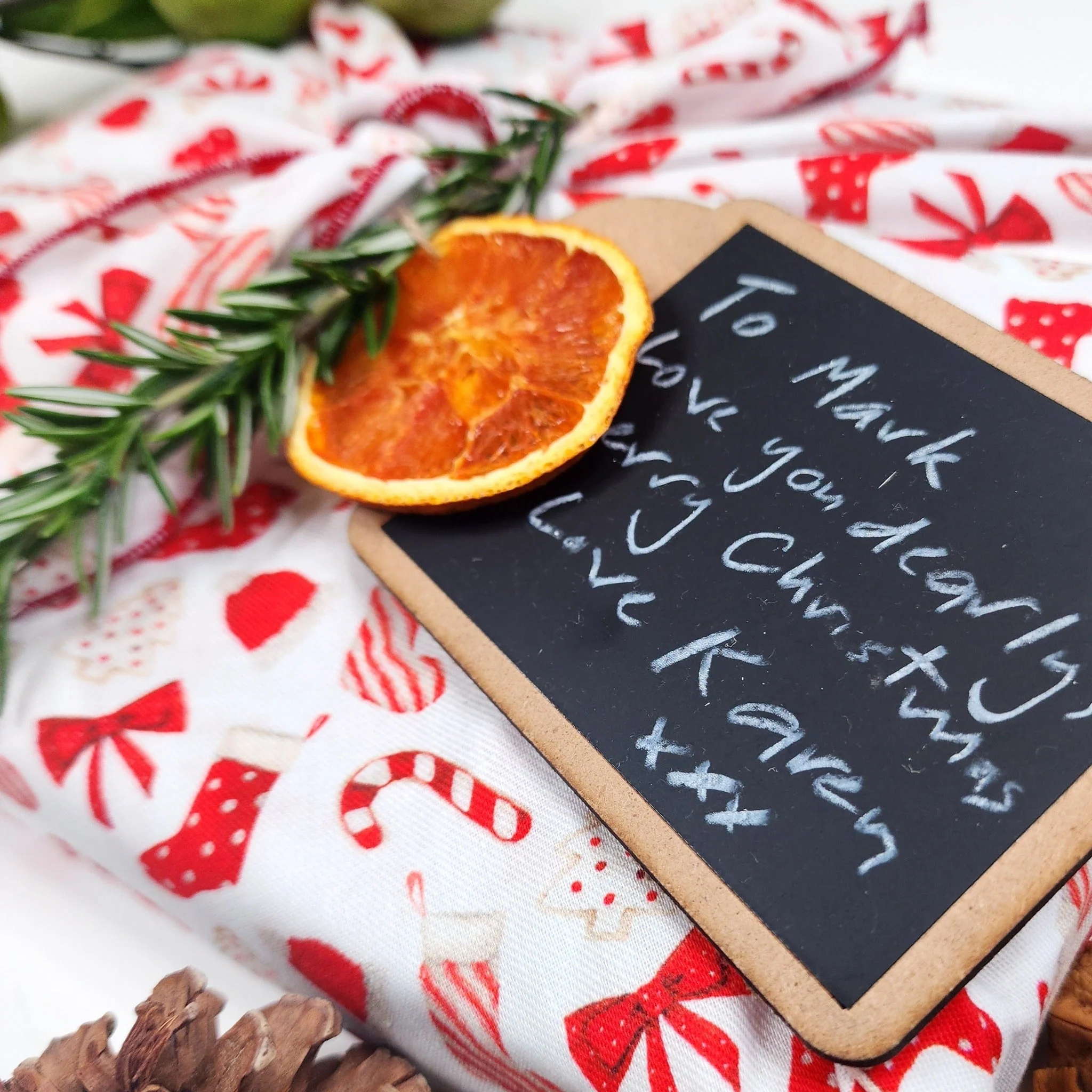Christmas Cookies and Candy (4 Furoshiki Gift Wraps) - Image 7