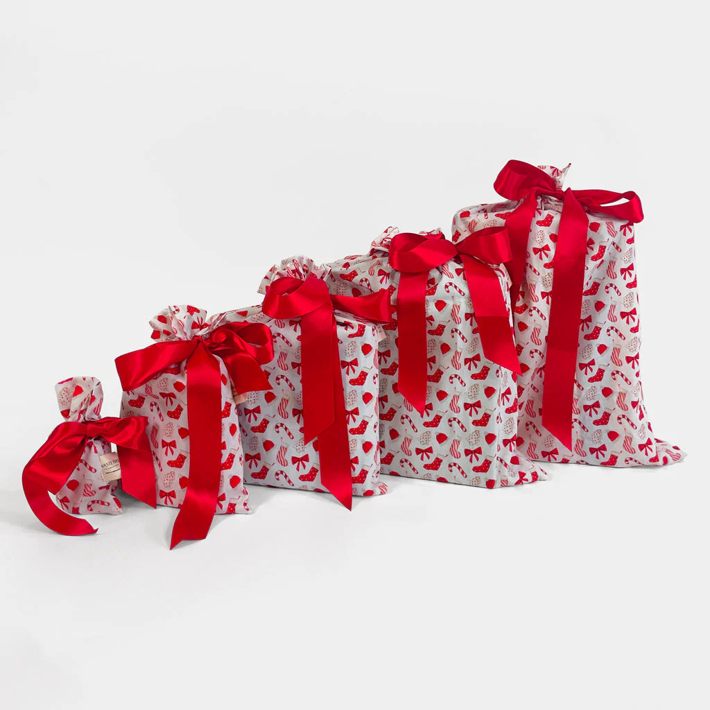 Christmas Cookies and Candy (Reusable Gift Bag Set) - Image 3