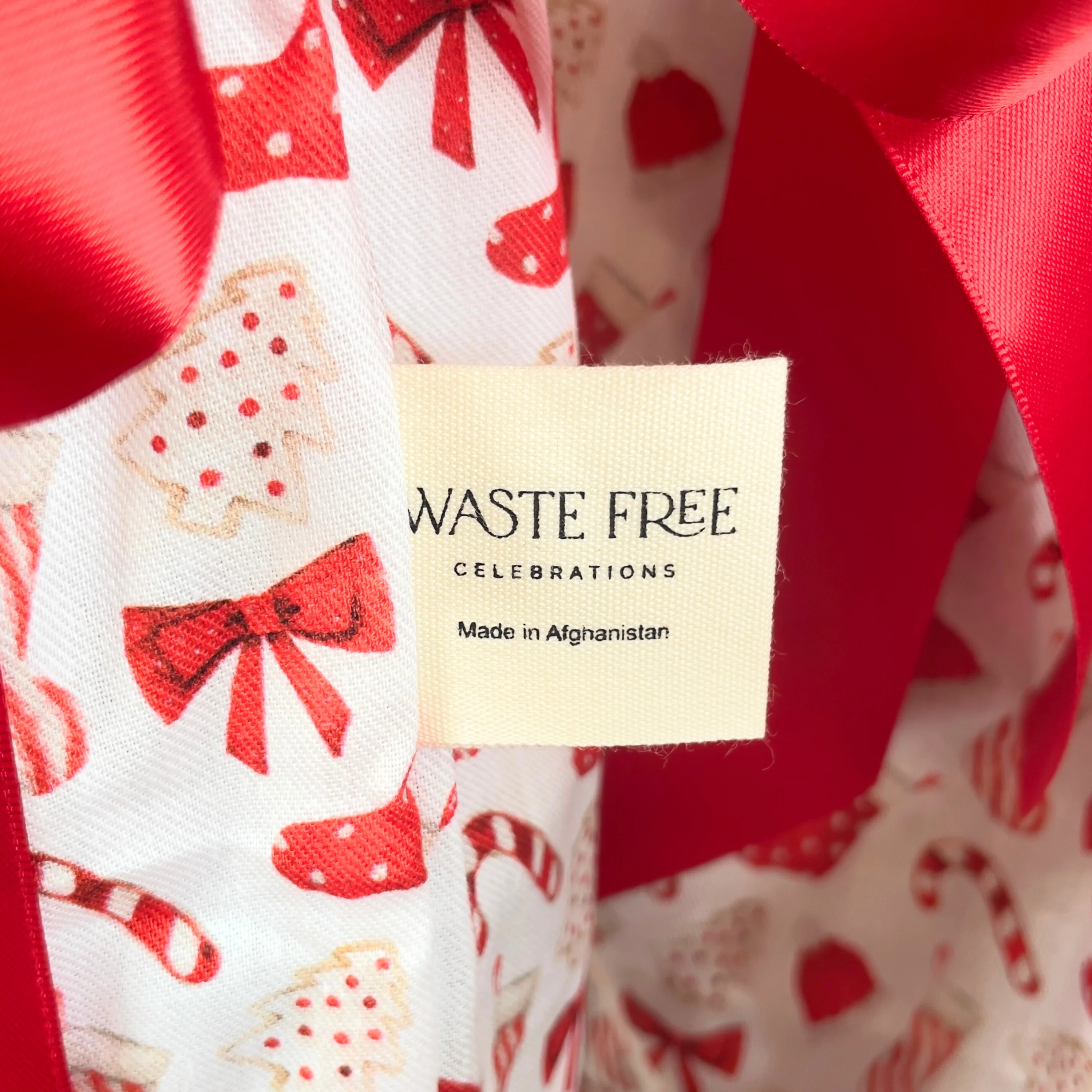 Christmas Cookies and Candy (Reusable Gift Bag Set) - Image 4
