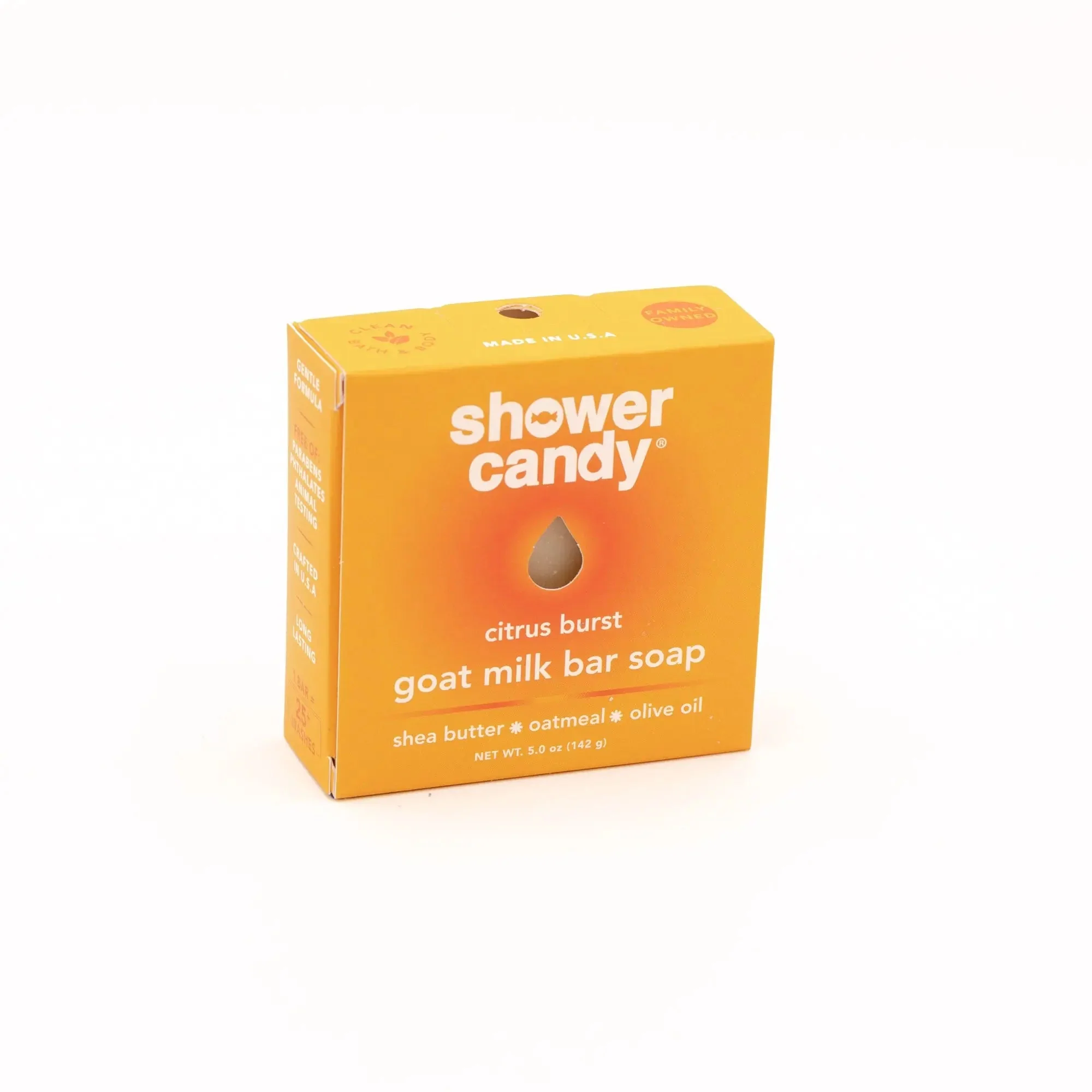 Citrus Burst Goat Milk Bar Soap – Refreshing Hydrating Cleanse - Image 4