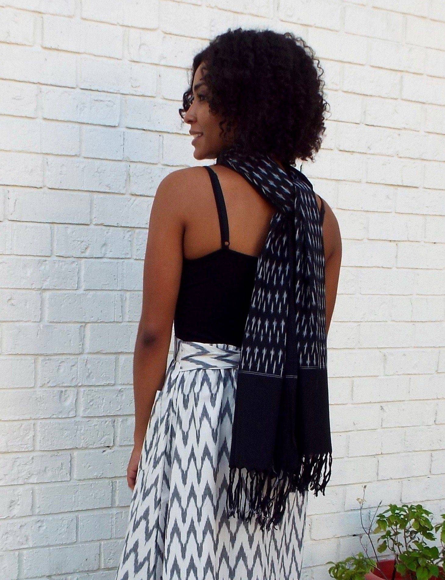 Classic Blue Scarf - Image 3
