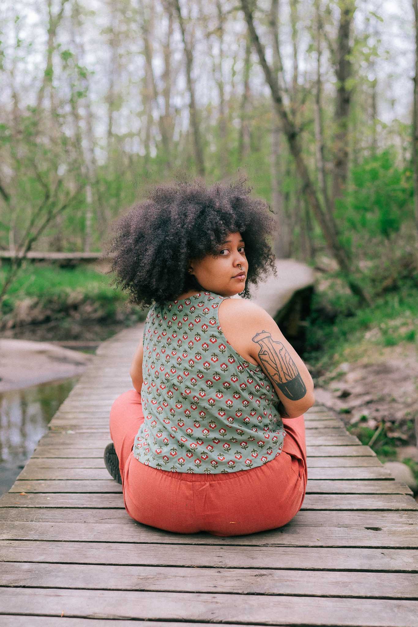 Classic Tank in Poppy - Image 4