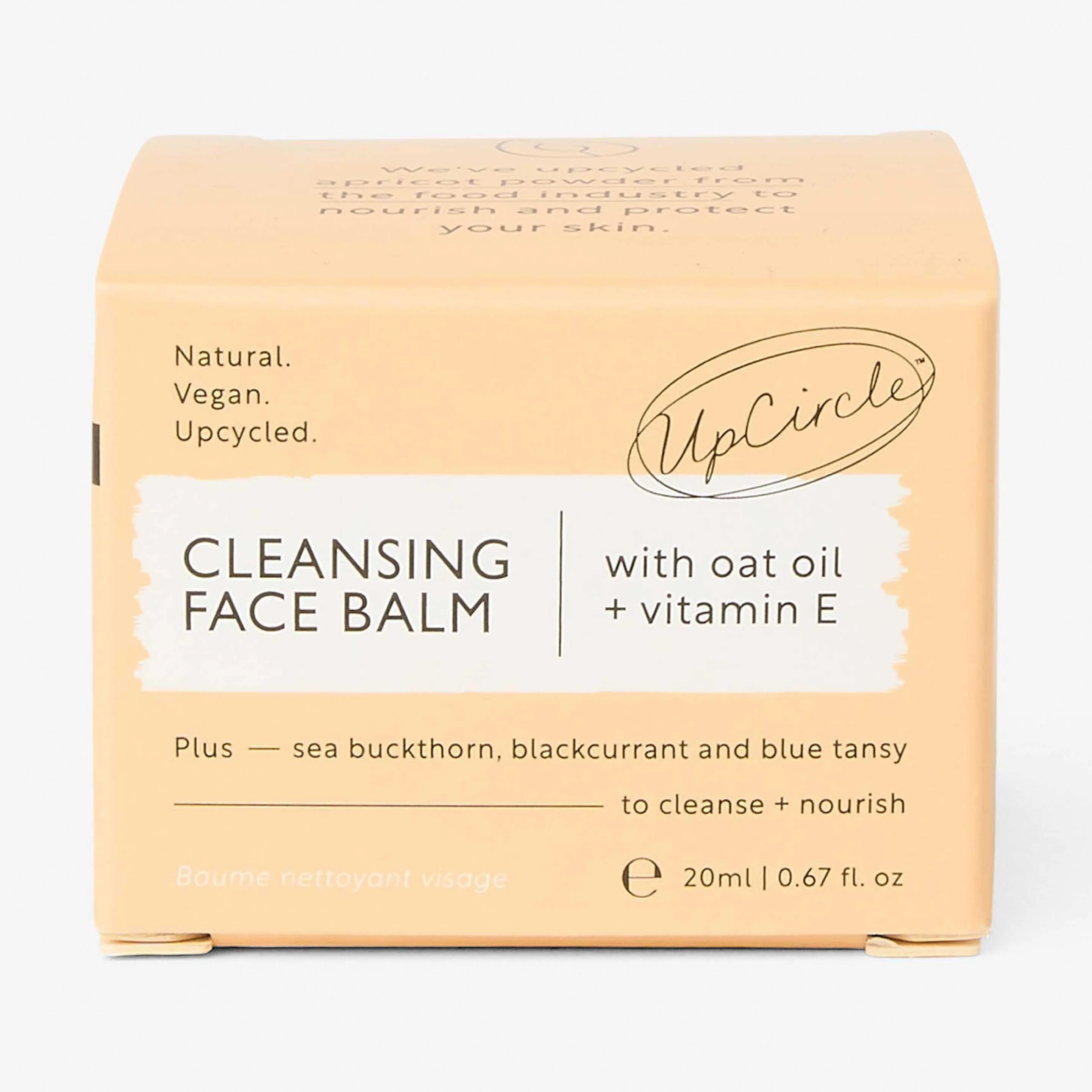 Cleansing Face Balm with Oat Oil + Vitamin E - Travel Size - Image 2
