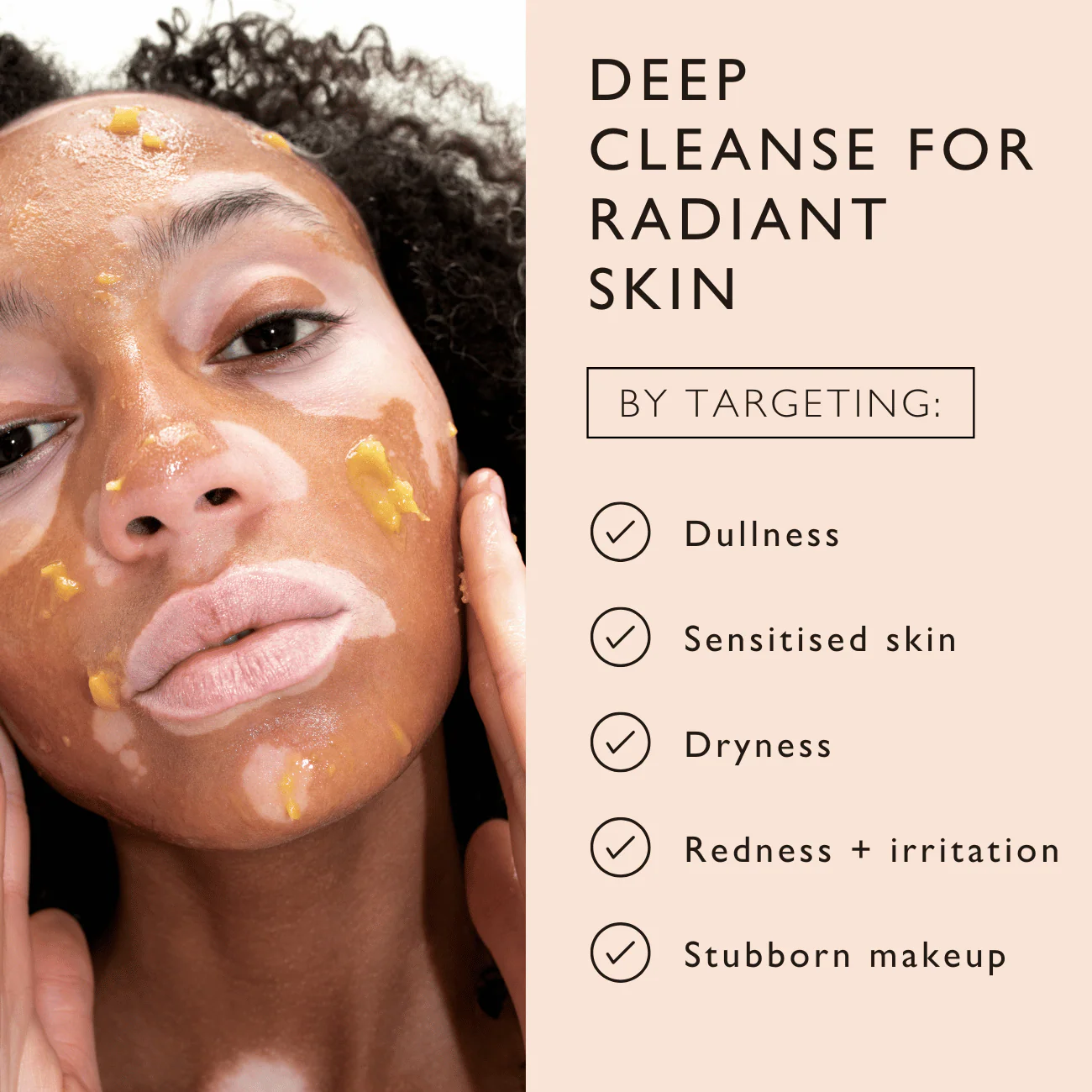 Cleansing Face Balm with Oat Oil + Vitamin E - Travel Size - Image 4