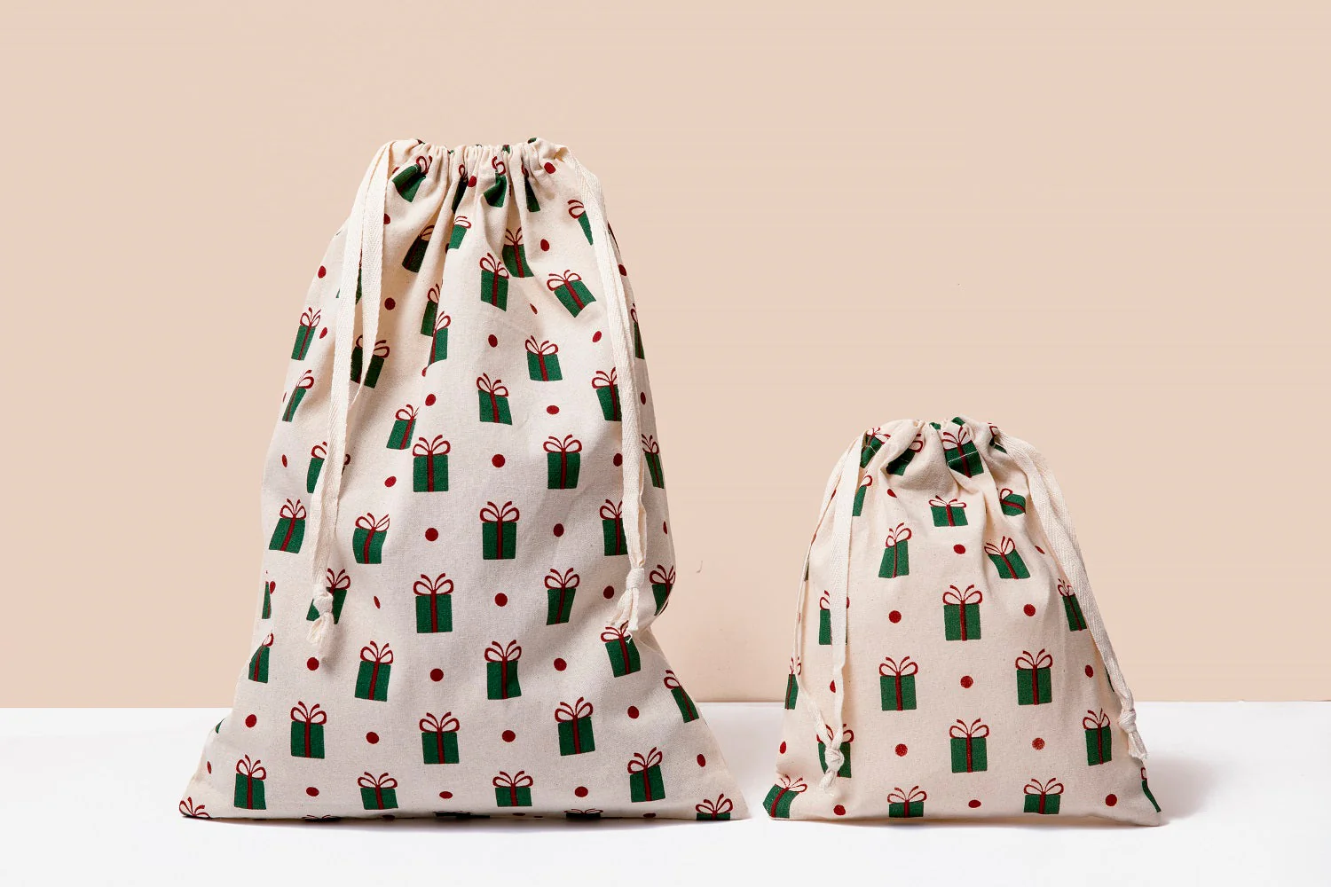 Cloth Gift Bags - Set of 4 - Image 5