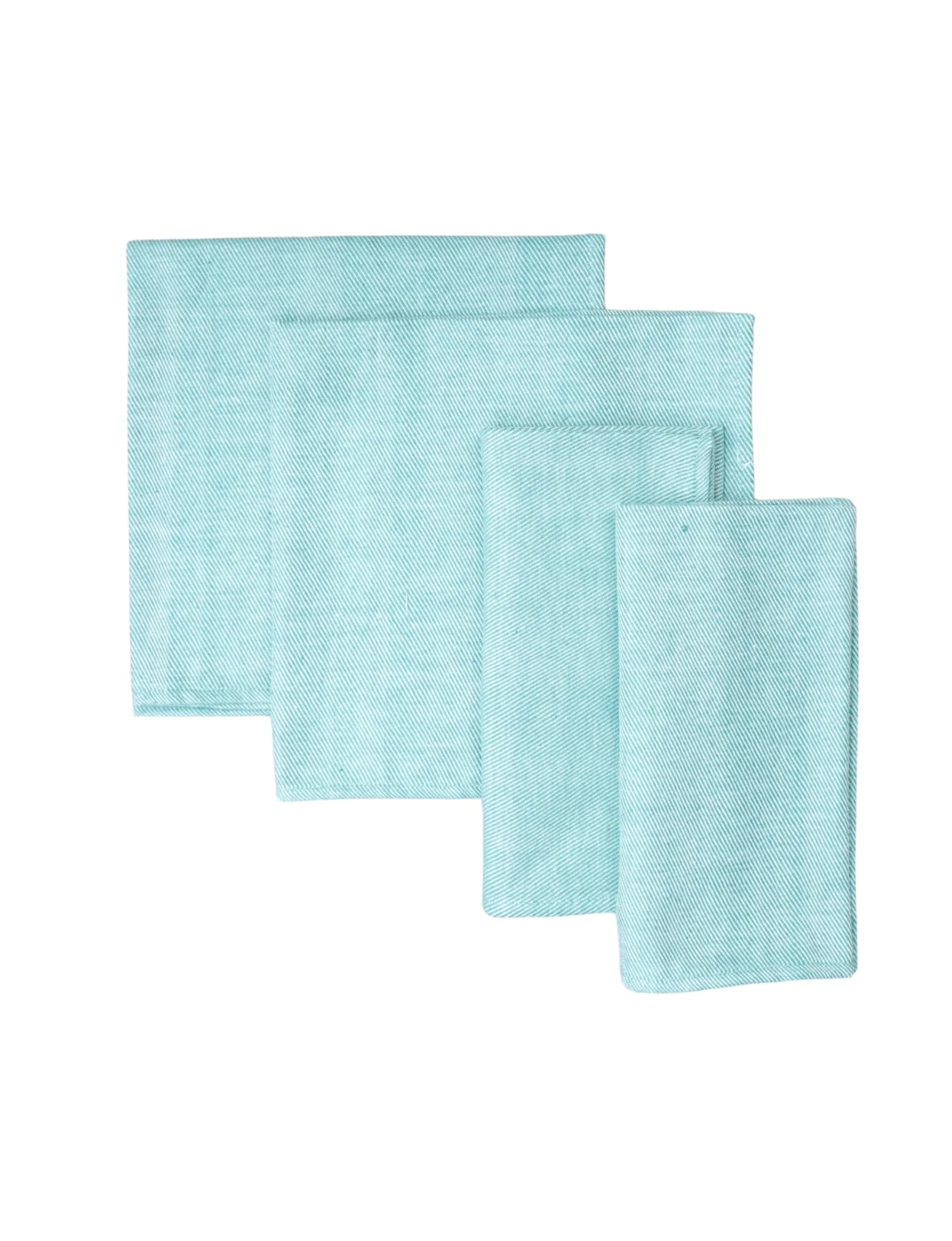 Cloth Napkins- Mint - Set of 4 - Image 5