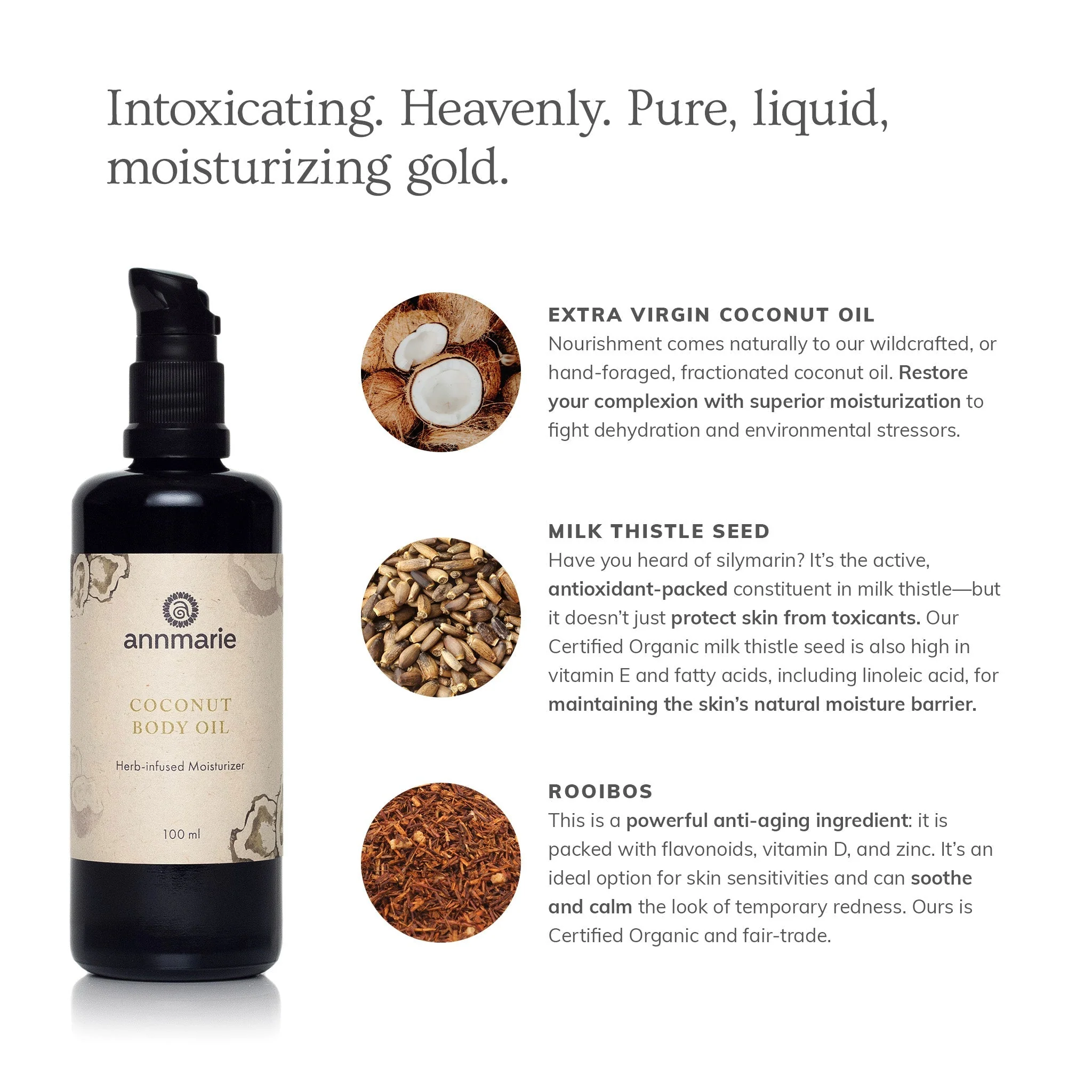 Coconut Body Oil (100ml) - Image 2