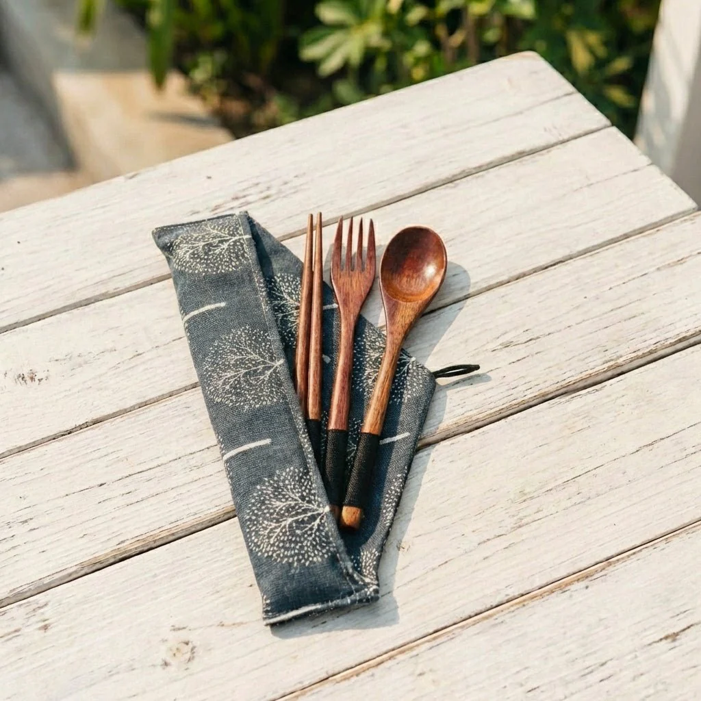 Coconut Flatware Travel Set - Image 2