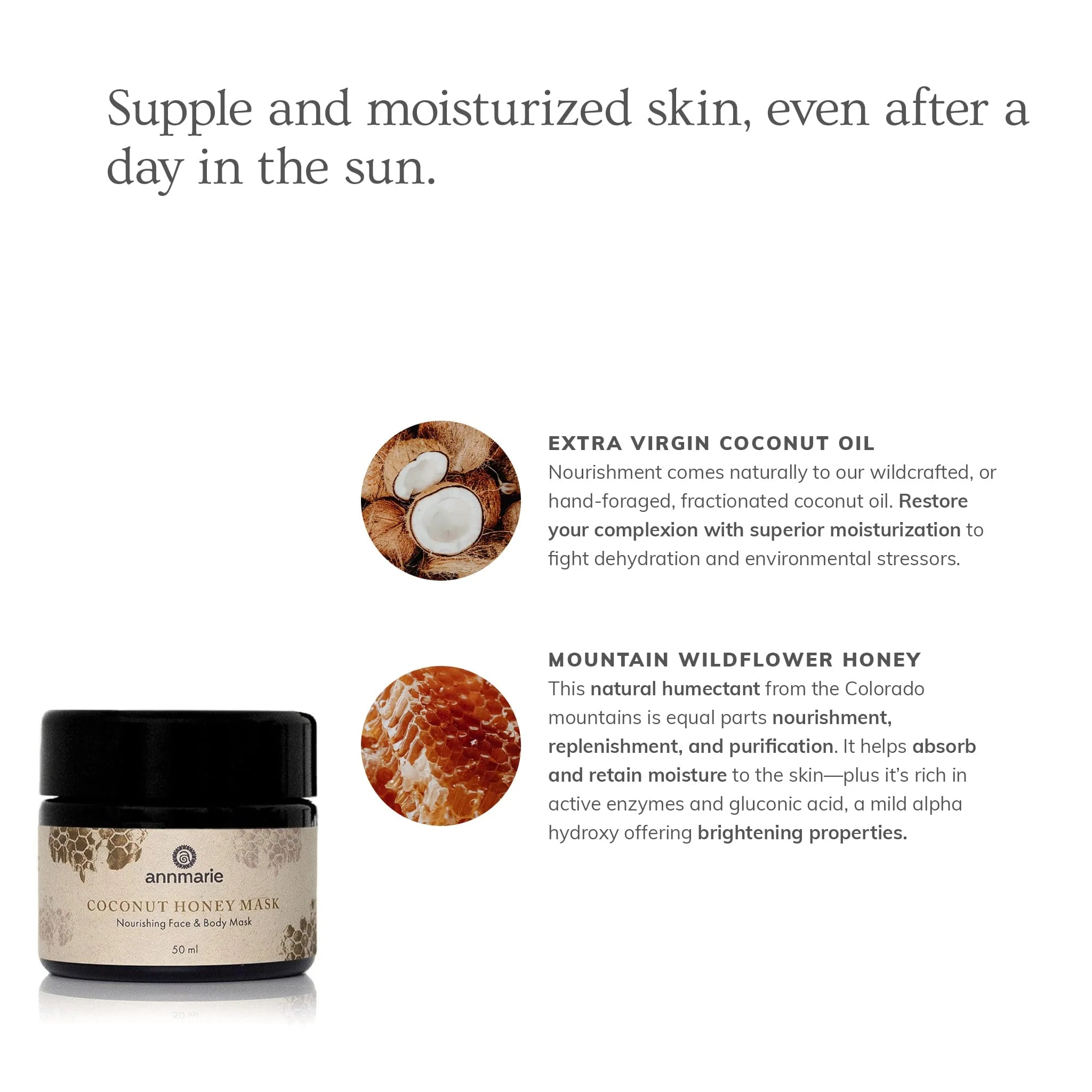Coconut Honey Mask (50ml) - Image 2