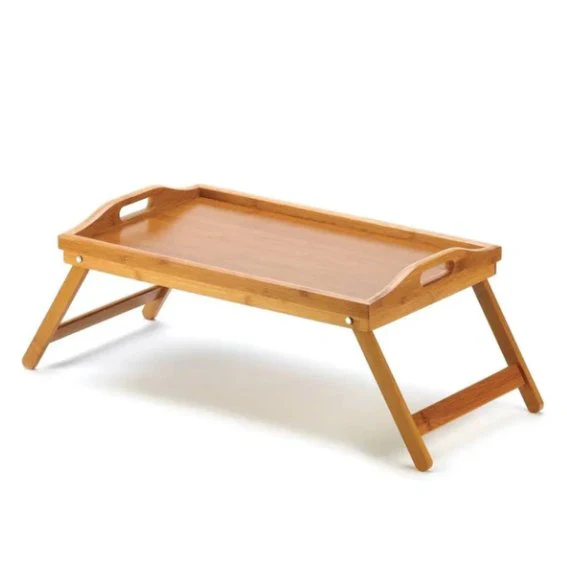 Collapsible Bamboo Bed Tray - Image 4
