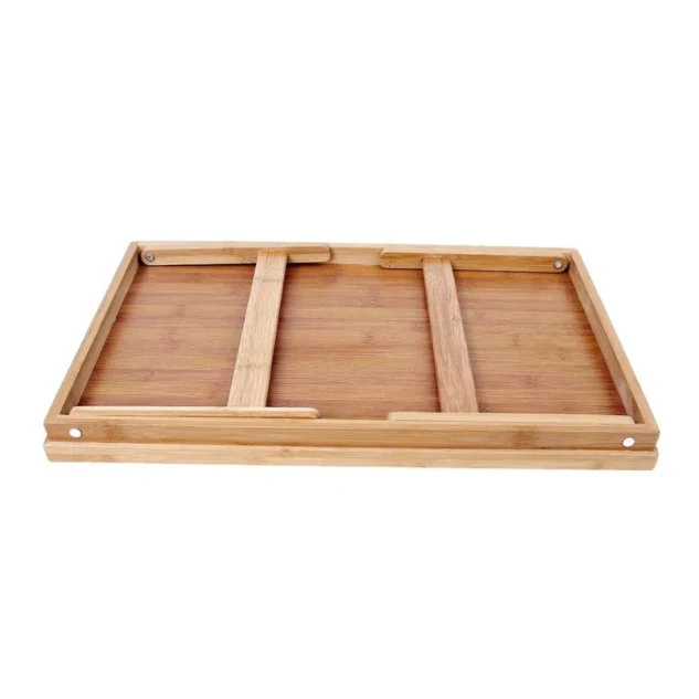 Collapsible Bamboo Bed Tray - Image 6