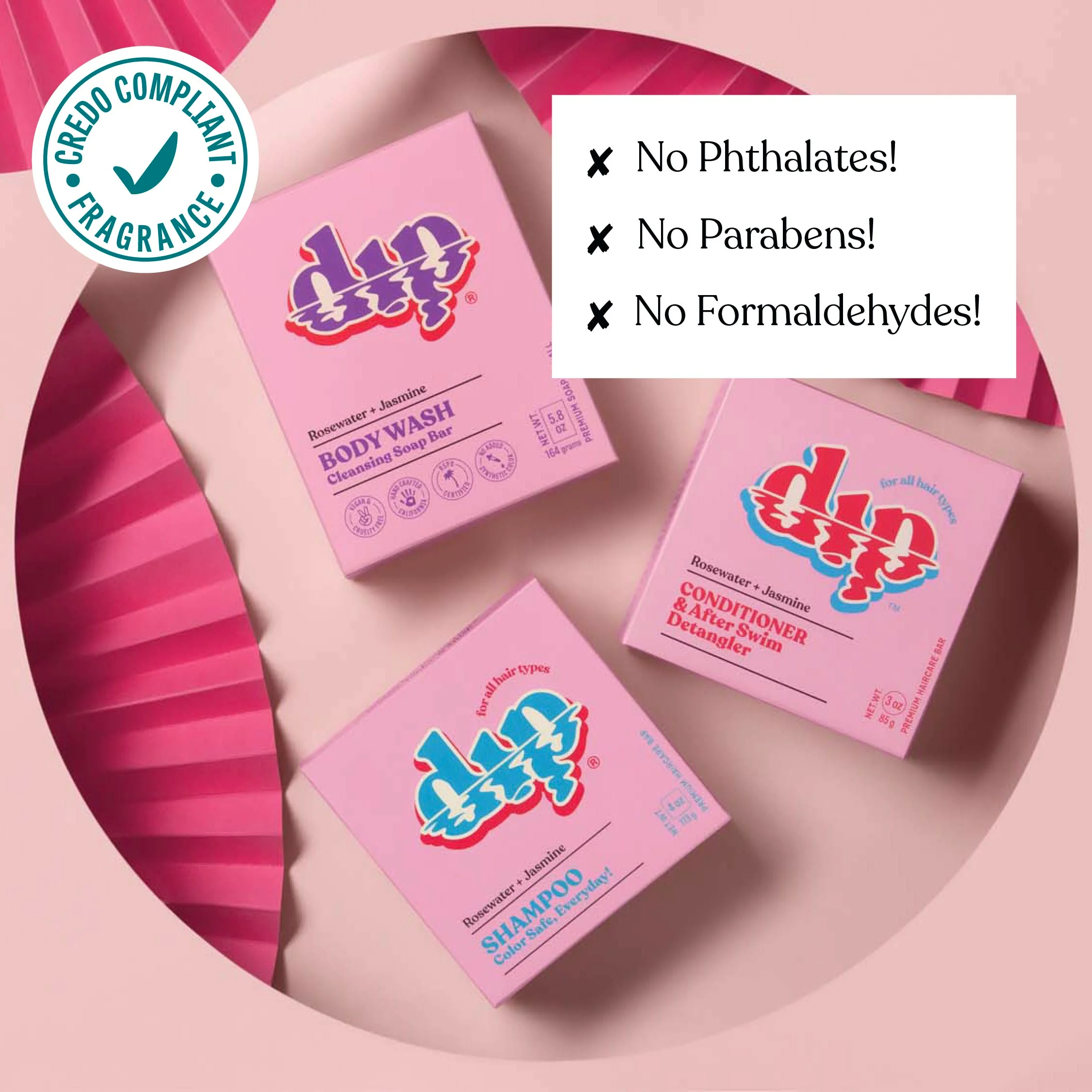 Color Safe Shampoo Bar for Every Day - Rosewater & Jasmine - Image 5