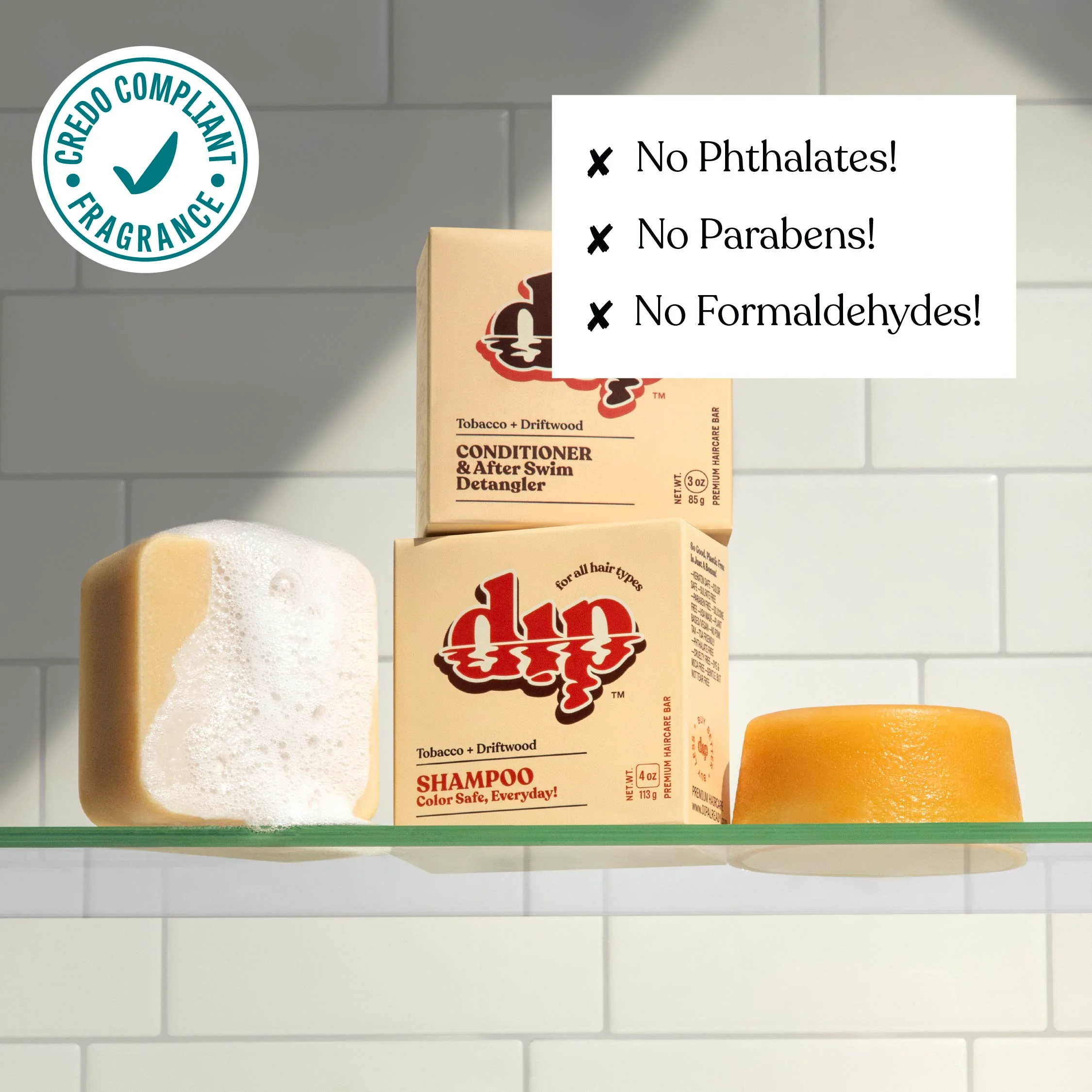 Color Safe Shampoo Bar for Every Day - Tobacco & Driftwood - Image 5
