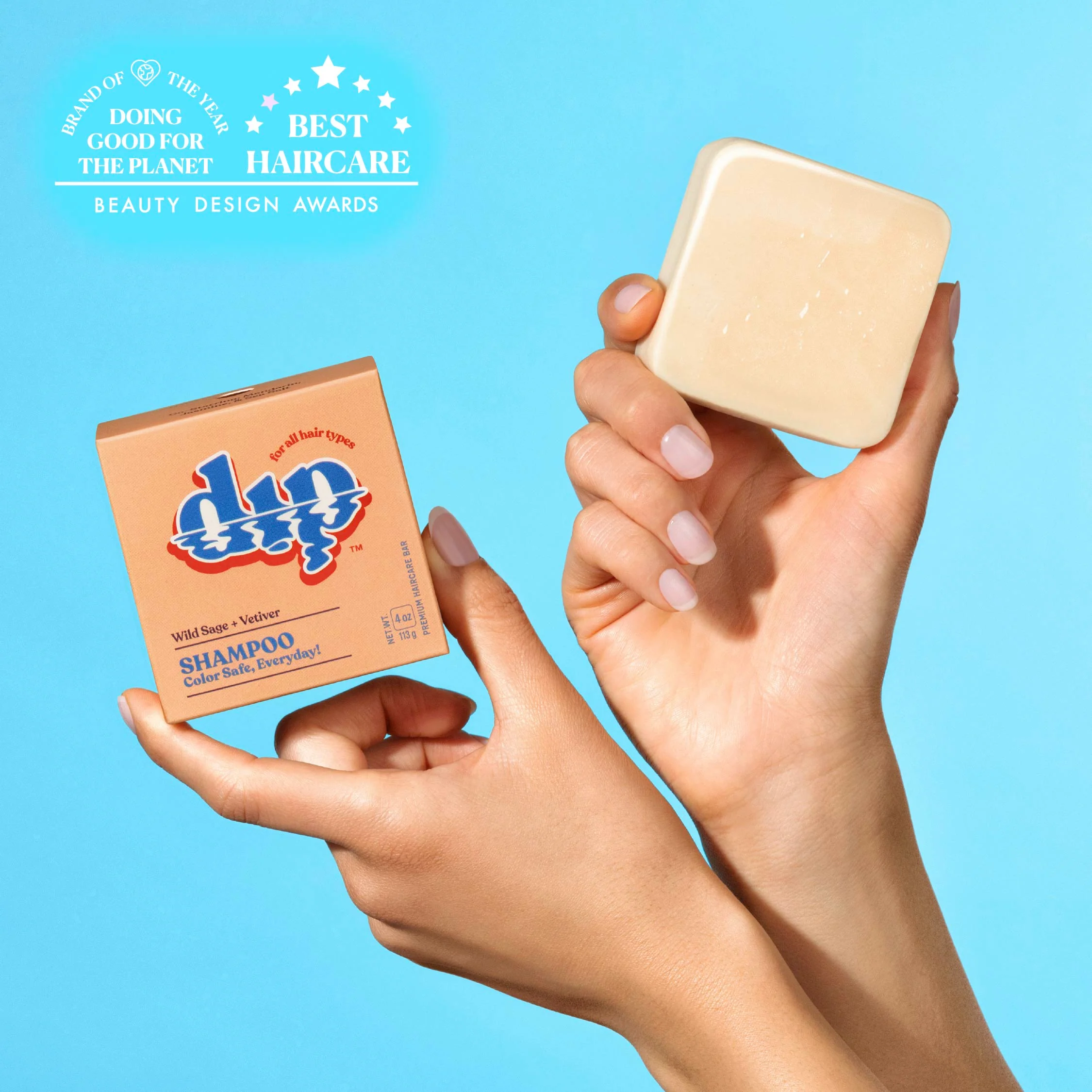 Color Safe Shampoo Bar for Every Day - Wild Sage & Vetiver - Image 2