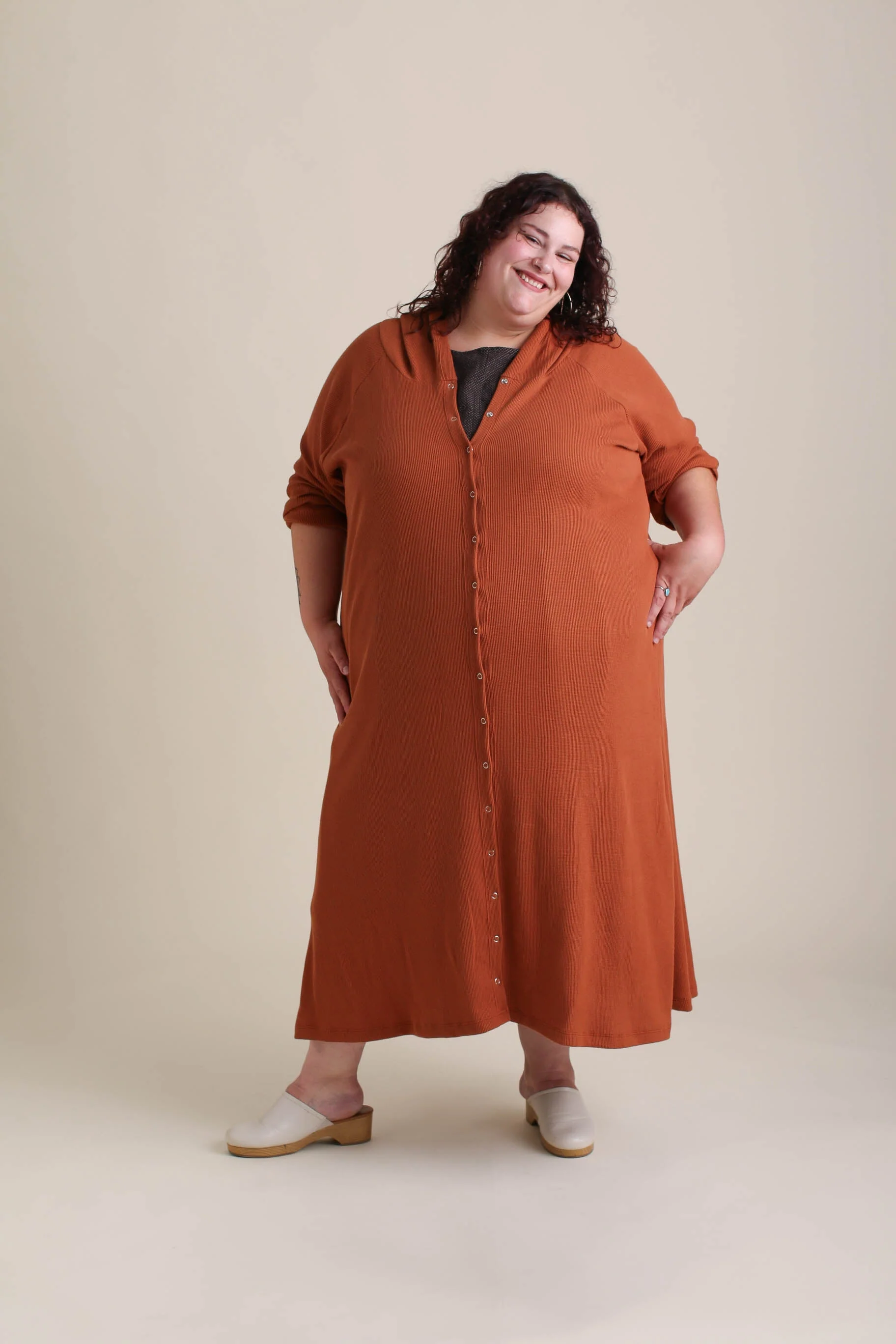 Compass Cardigan in Sepia - Image 5