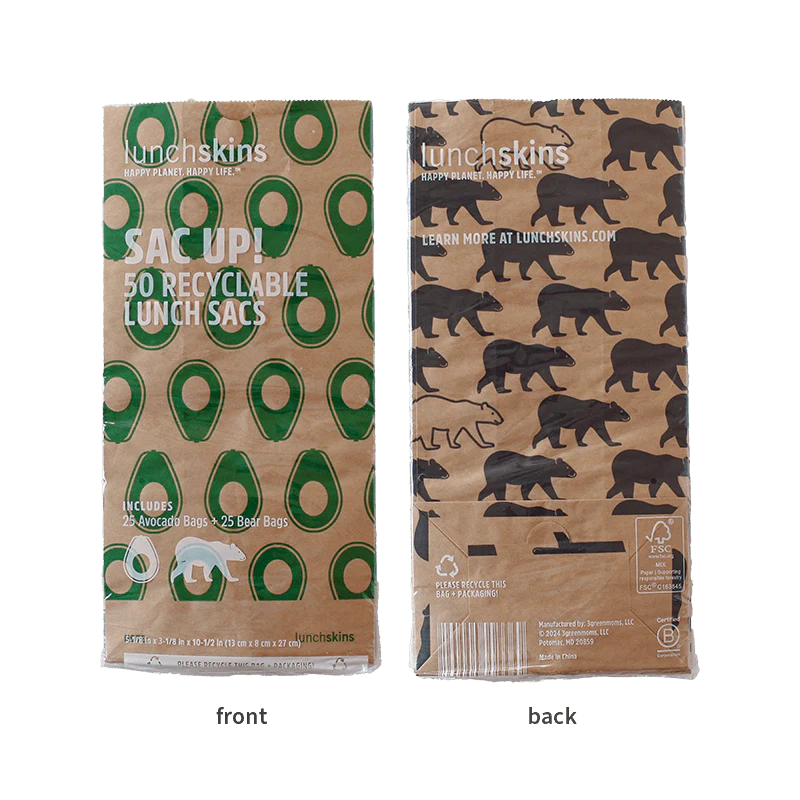 Compostable Paper Lunch Sacs Variety Pack - Image 4