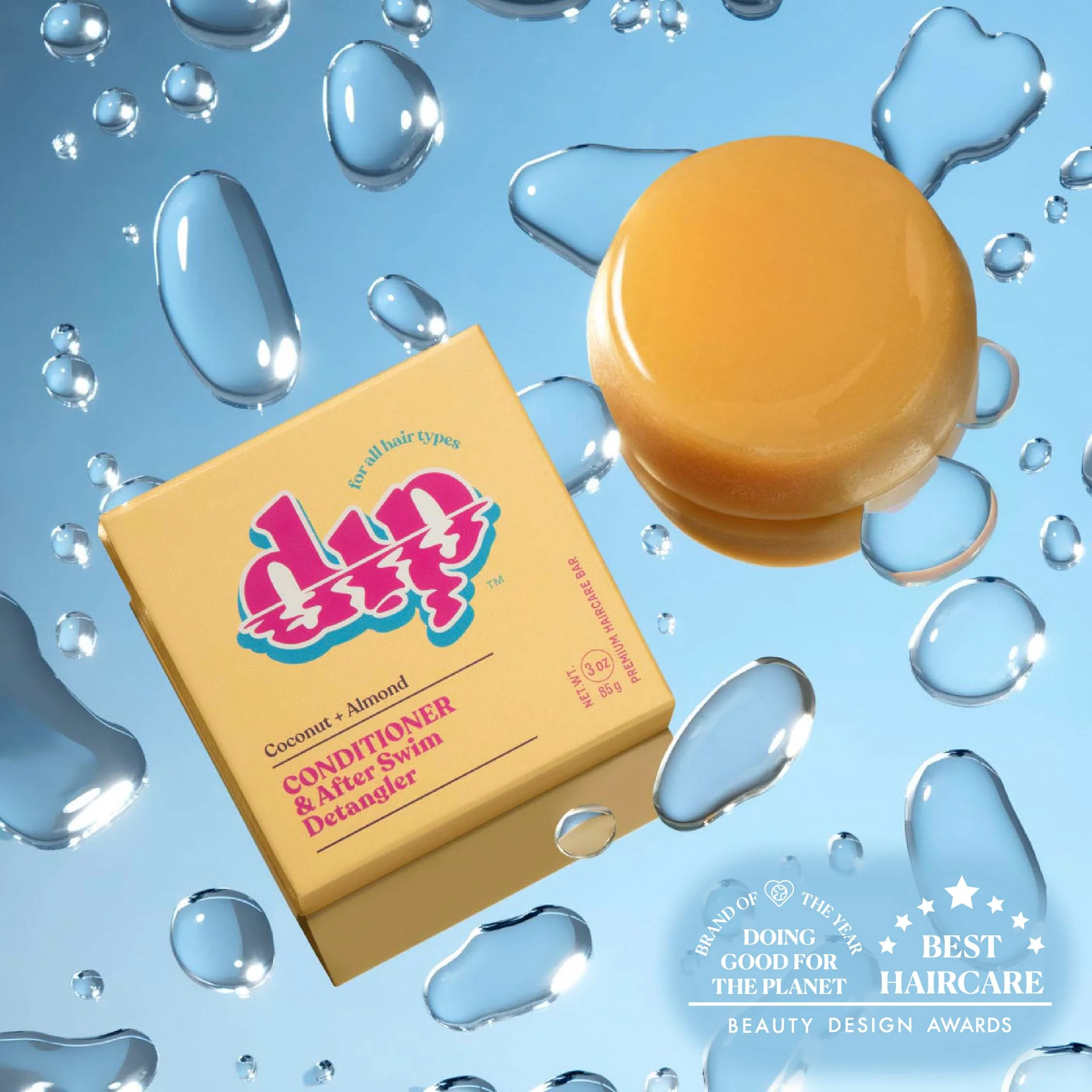 Conditioner Bar & After Swim Detangler - Coconut & Almond - Image 2