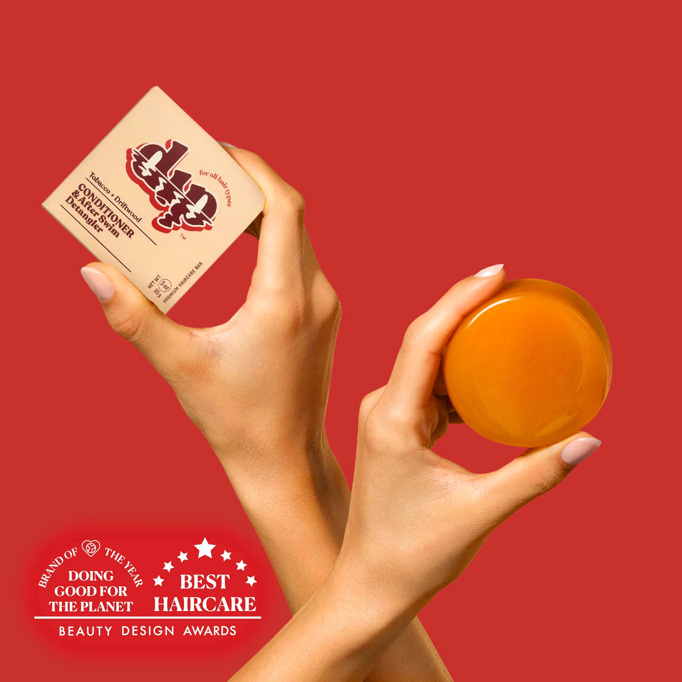 Conditioner Bar & After Swim Detangler - Tobacco & Driftwood - Image 2