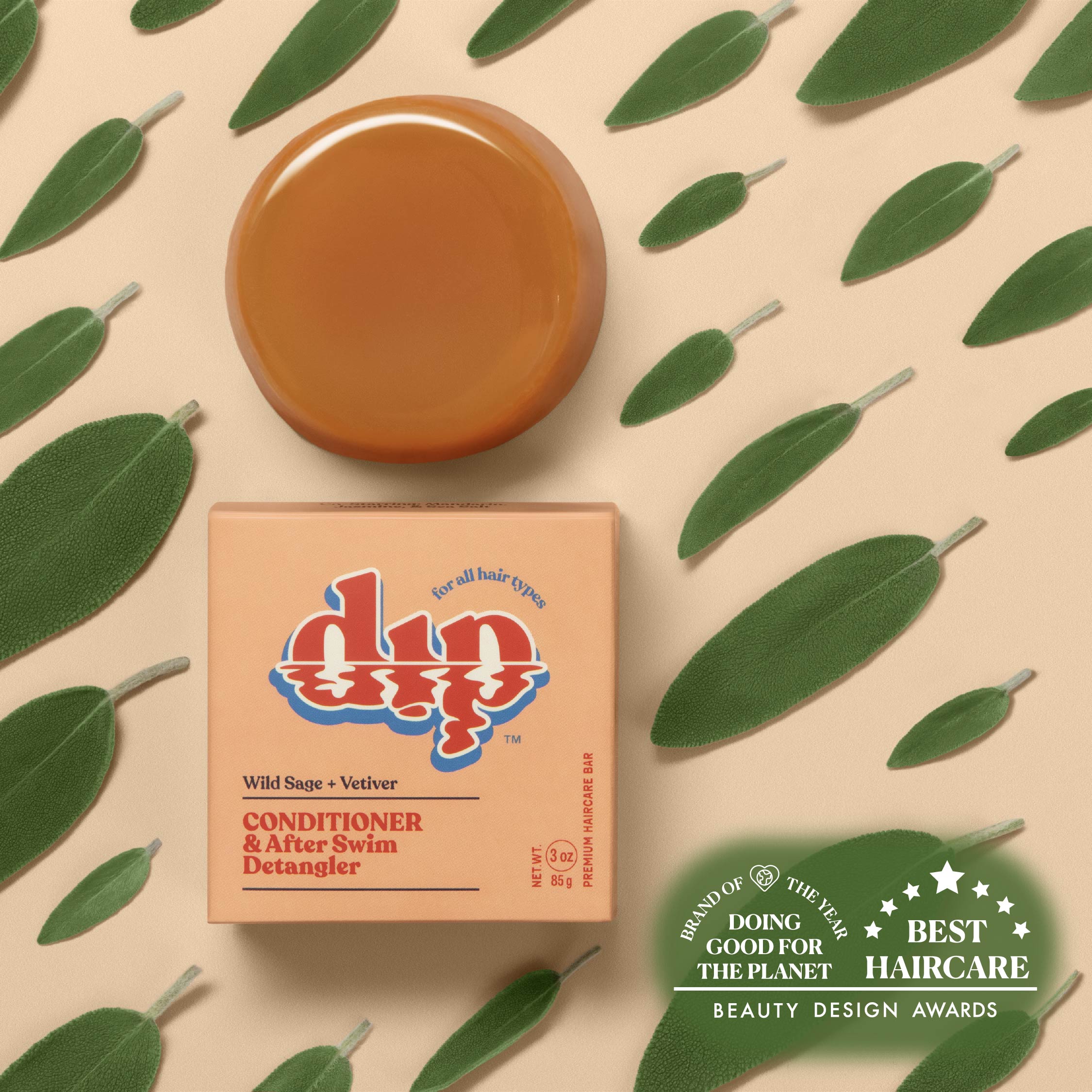 Conditioner Bar & After Swim Detangler - Wild Sage & Vetiver - Image 2