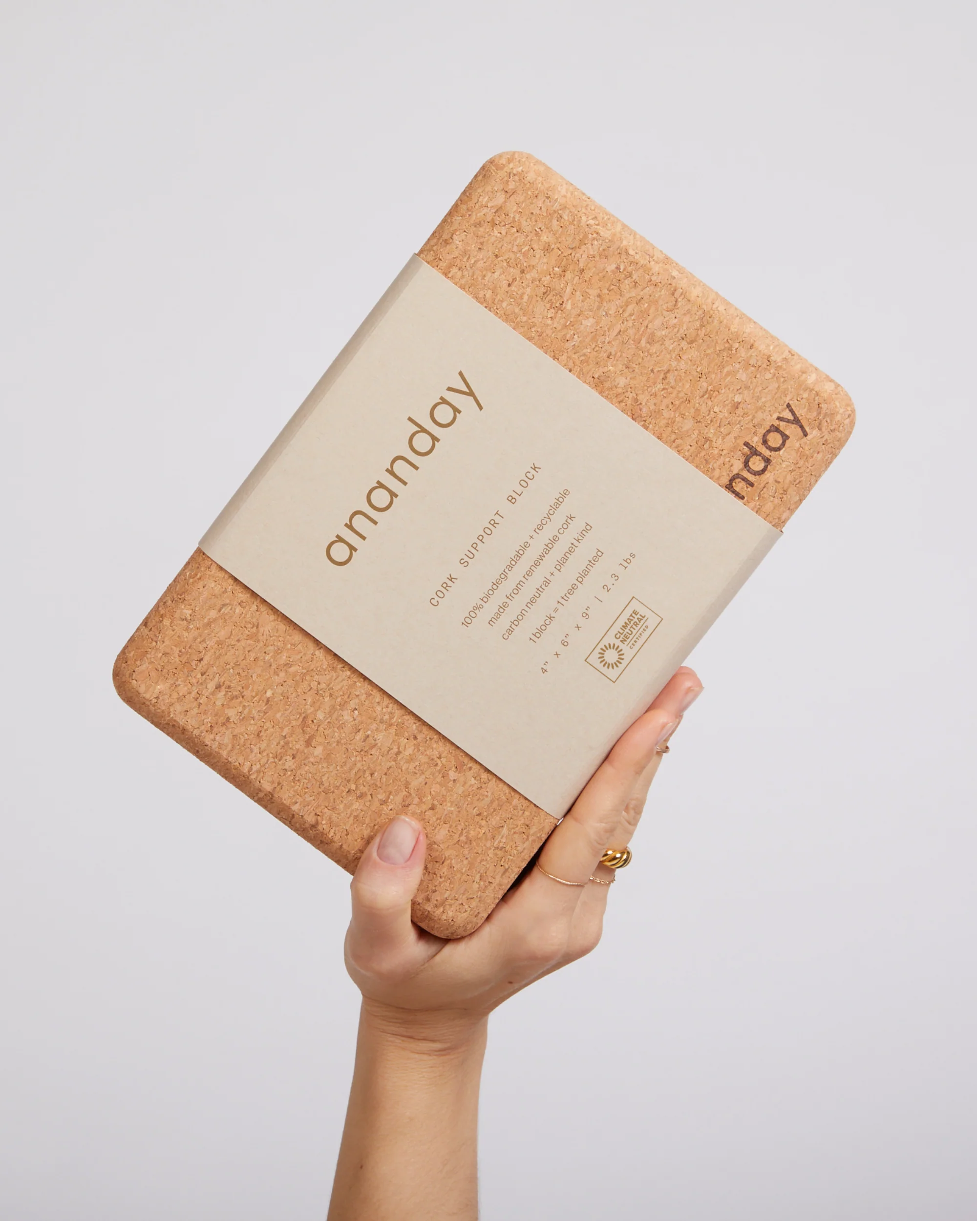 Cork Yoga Block - Image 3