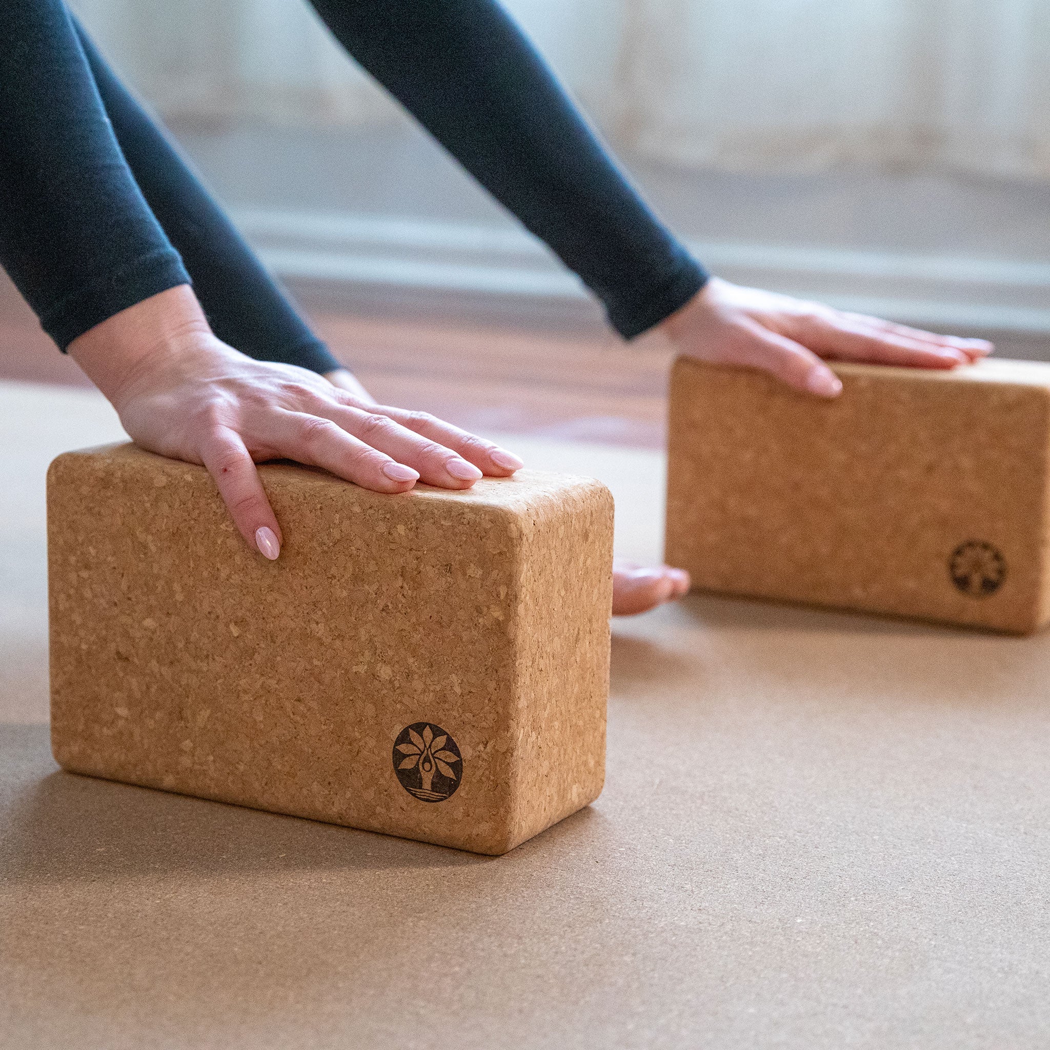 Cork Yoga Block Set - Image 5
