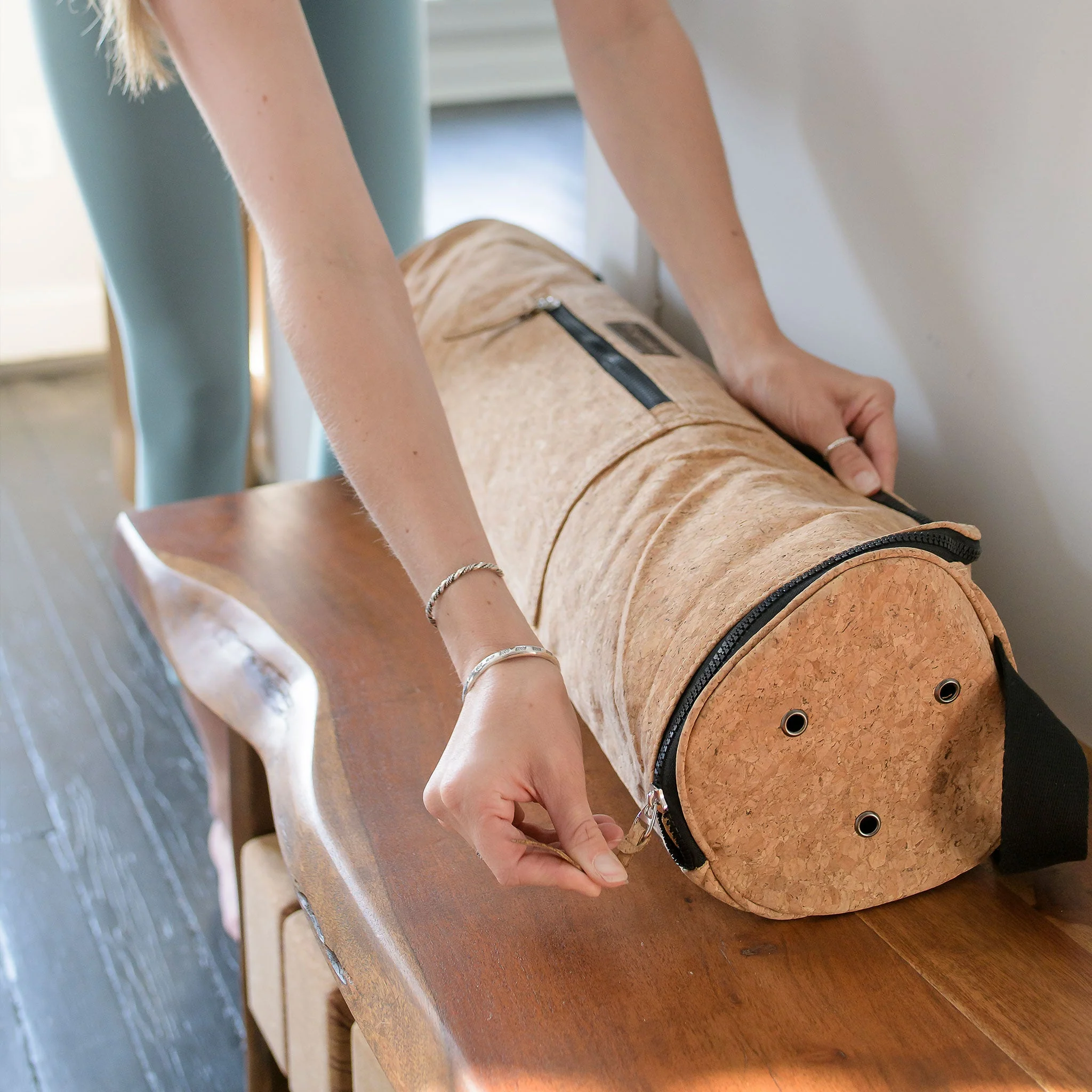 Cork Yoga Mat Carrier - Image 4