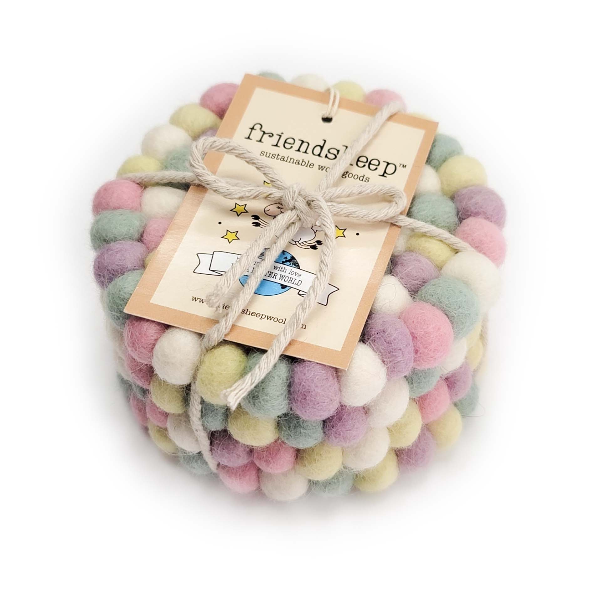 Cotton Candy Eco Coasters - Image 4