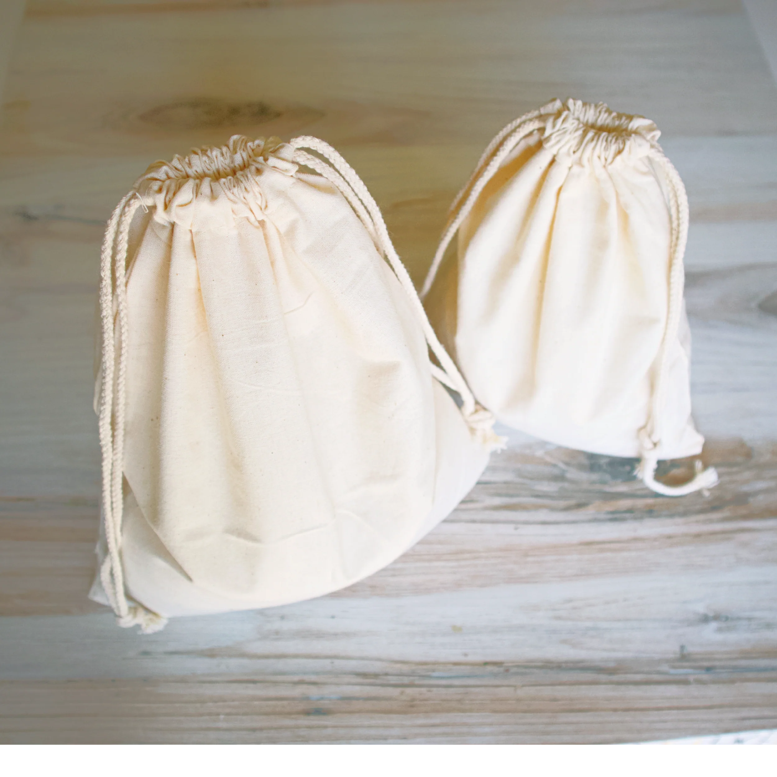 Cotton Produce Bags (Set of 4) - Image 3